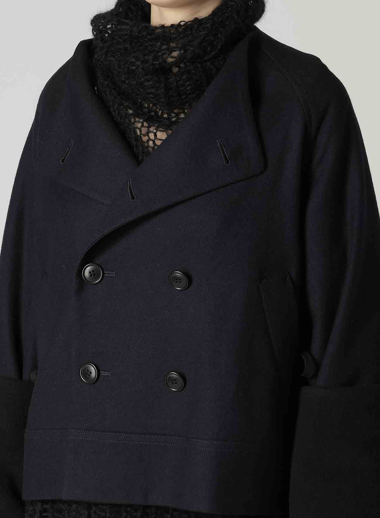 SAXONY R-SHORT PEA COAT