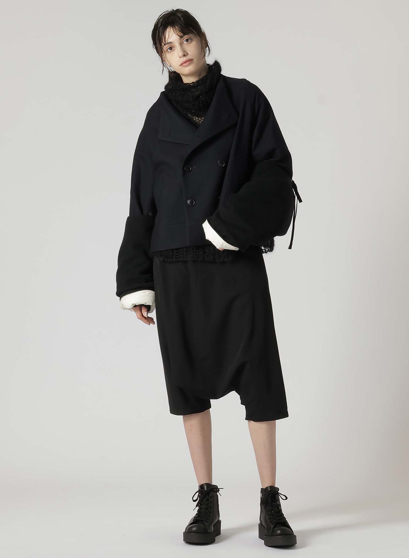 SAXONY R-SHORT PEA COAT