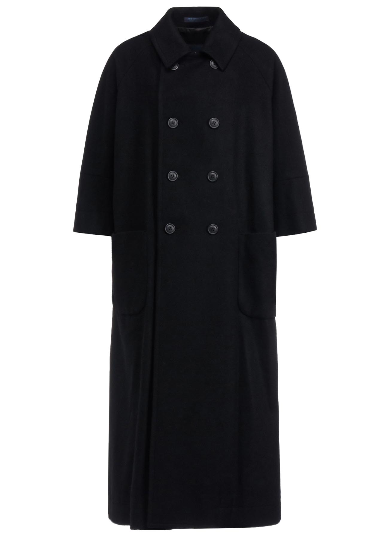 MELTON R-CROPPED RAGLAN SLV COAT