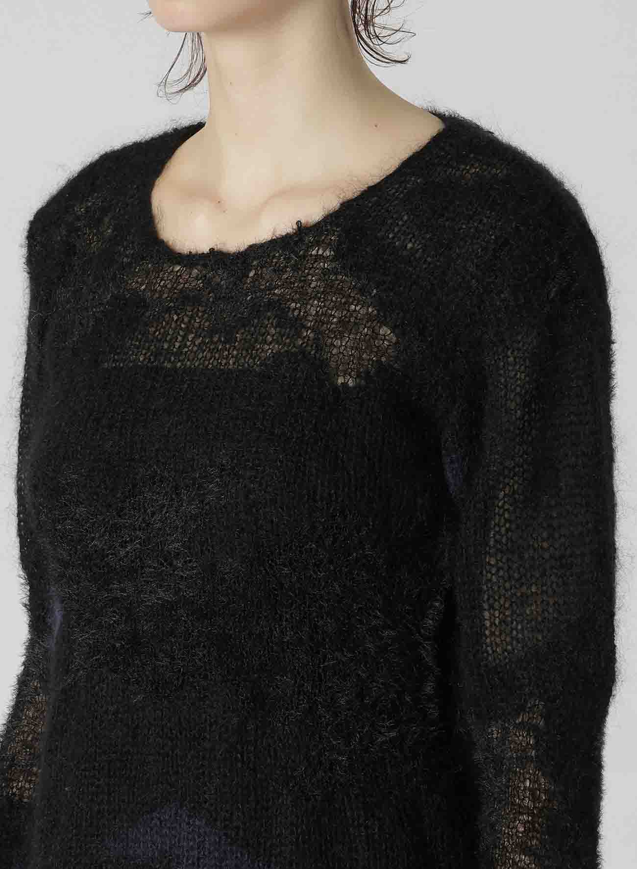 MOHAIR R-CAMOFLAGE KNIT