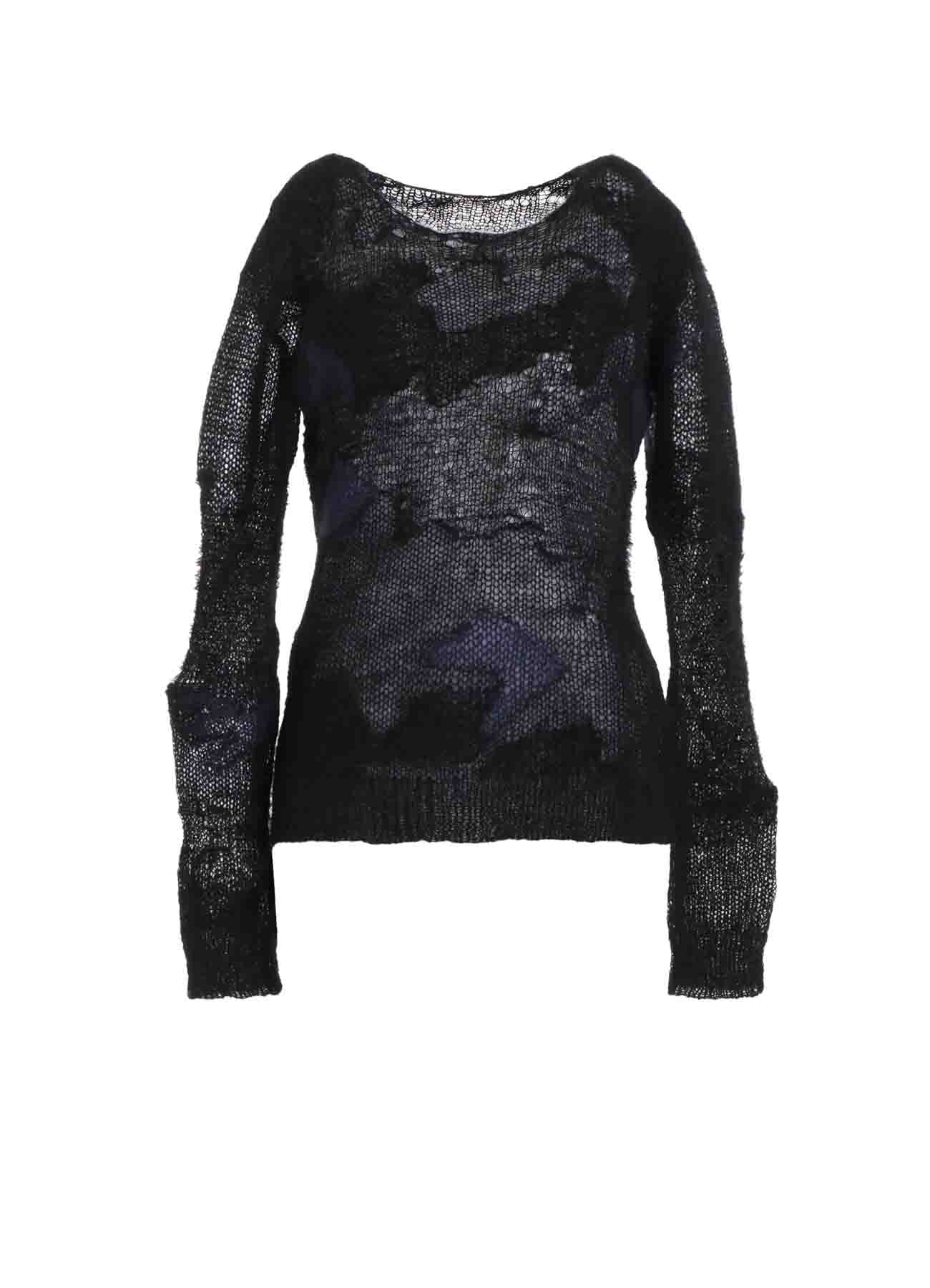 MOHAIR R-CAMOFLAGE KNIT