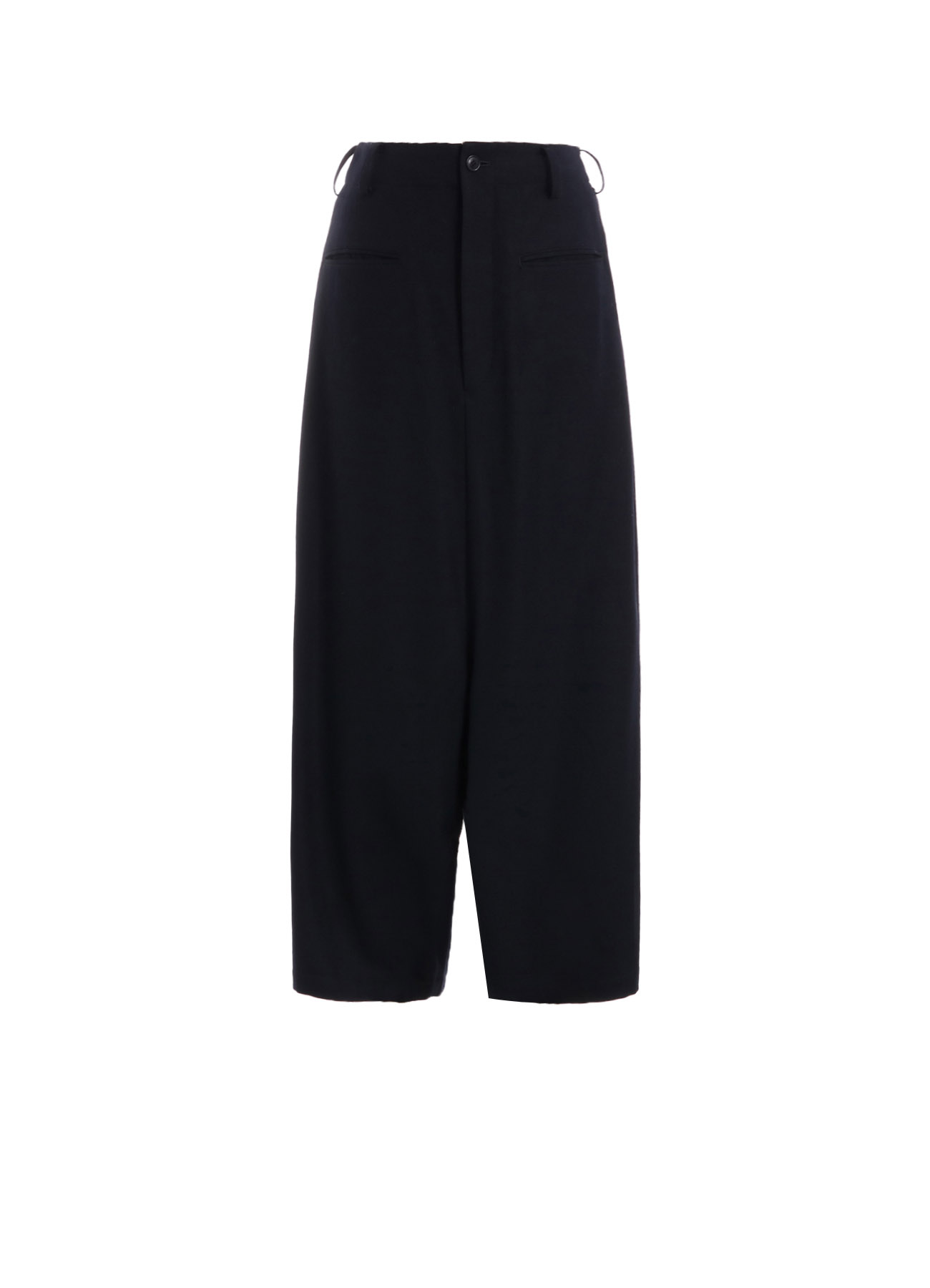 SAXONY R-BACKSIDE FLARE WIDE PANTS