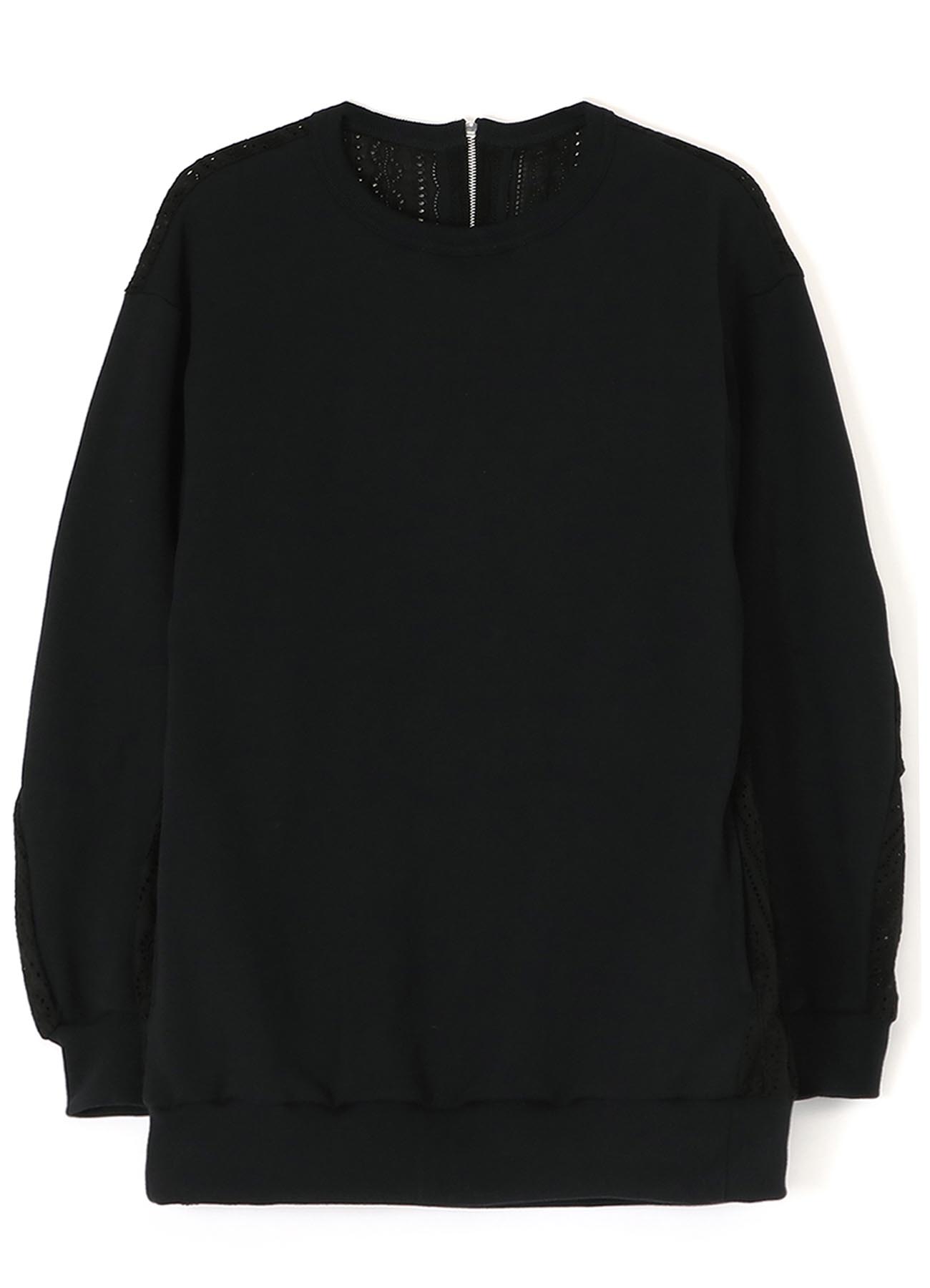 REGULATION PULLOVER WITH BACK ZIPPER