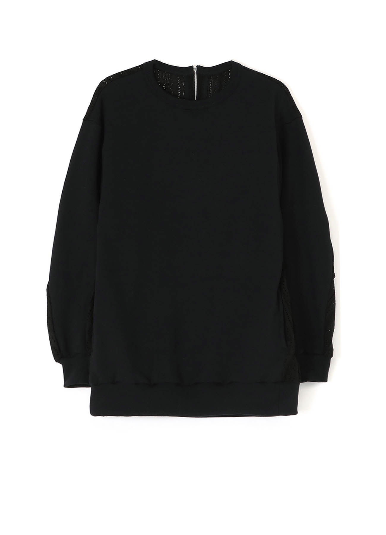 REGULATION PULLOVER WITH BACK ZIPPER