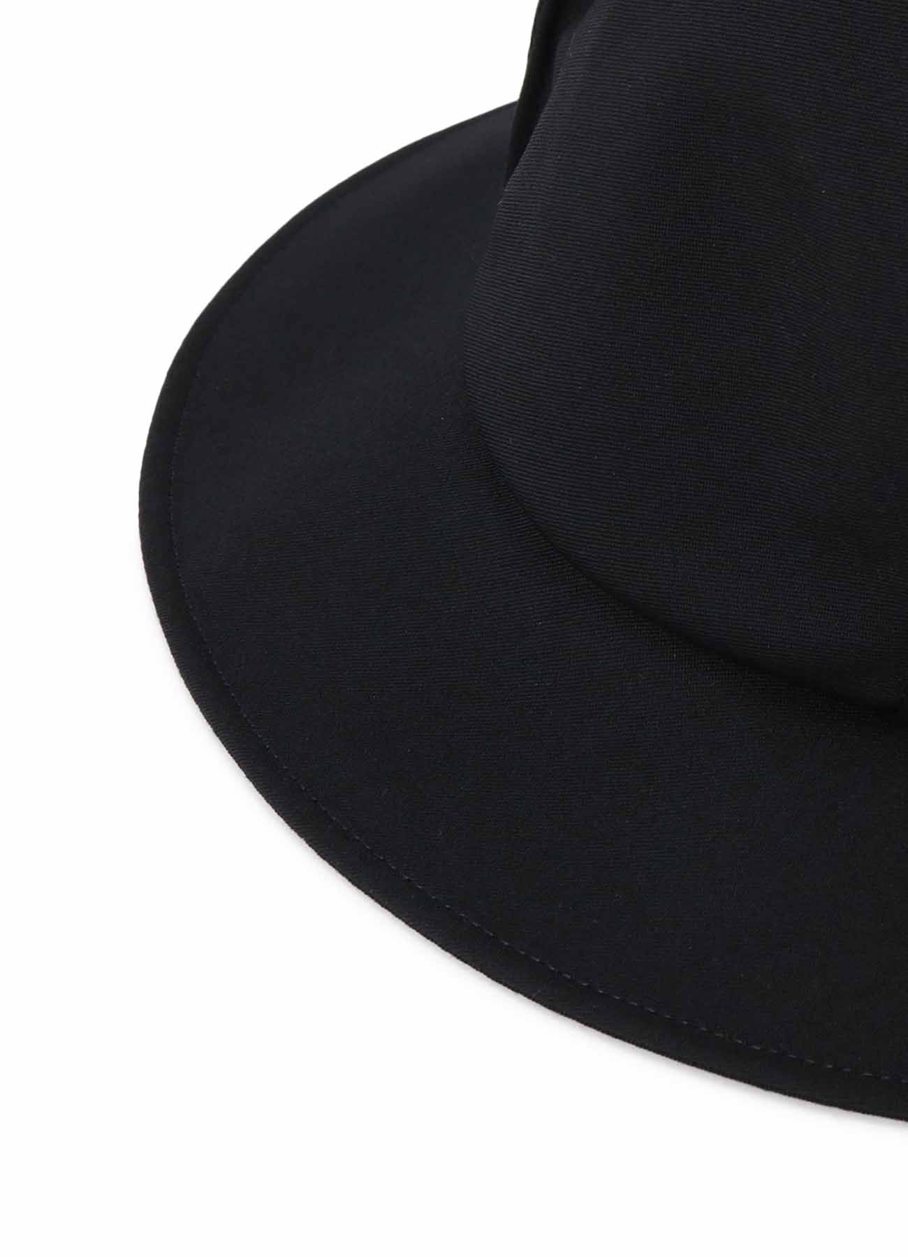 GABARDINE SQUARE CROWN HAT