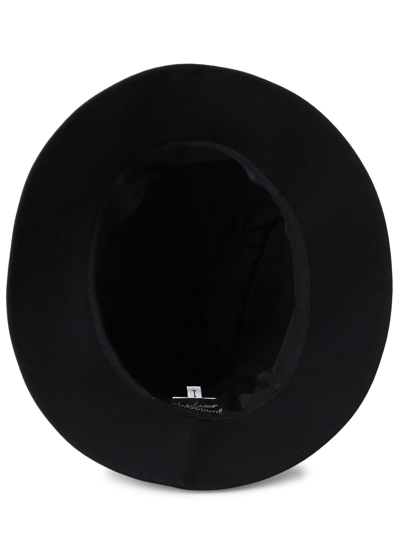 GABARDINE SQUARE CROWN HAT