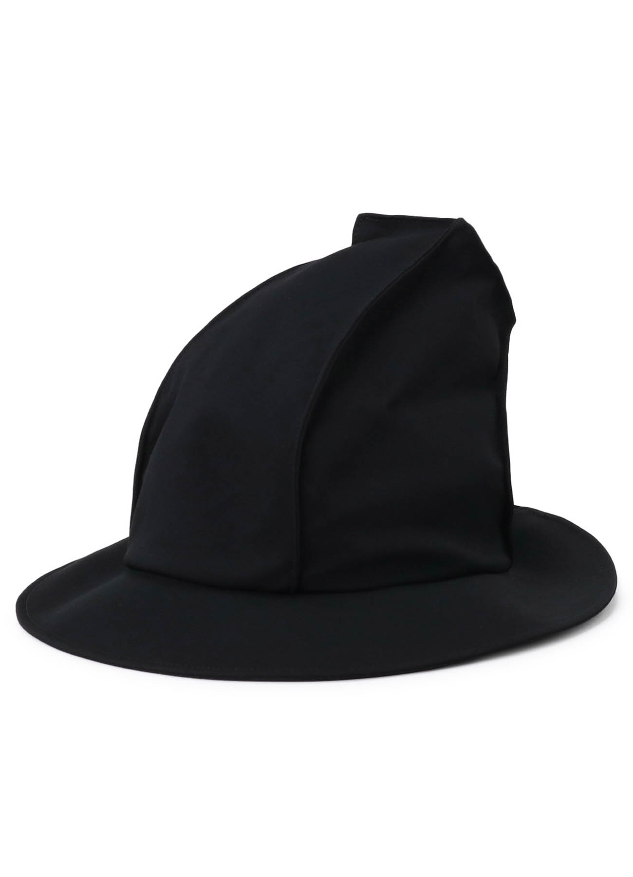 GABARDINE SQUARE CROWN HAT