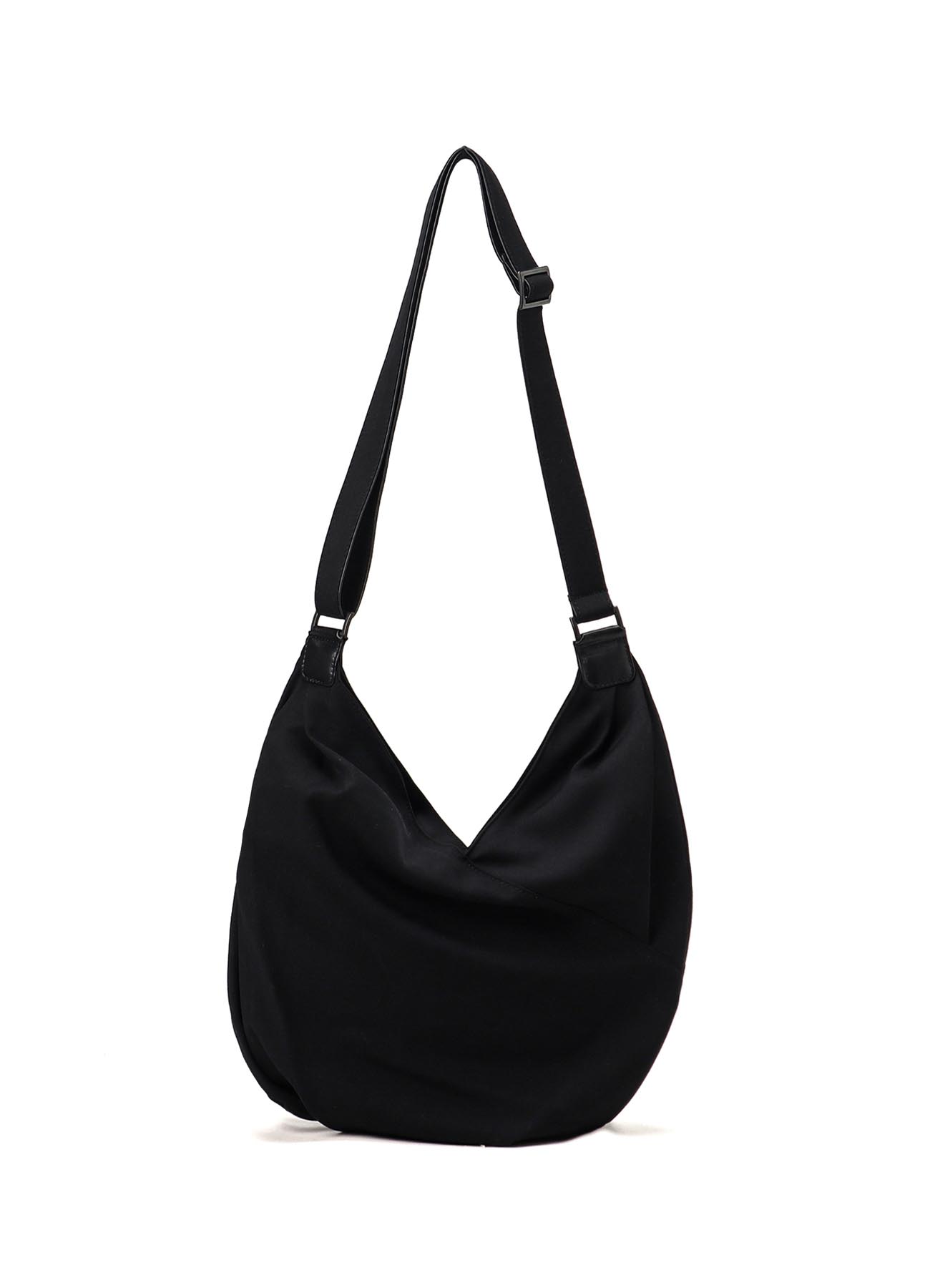 W/GABARDINE DRAPED SHOULDER BAG