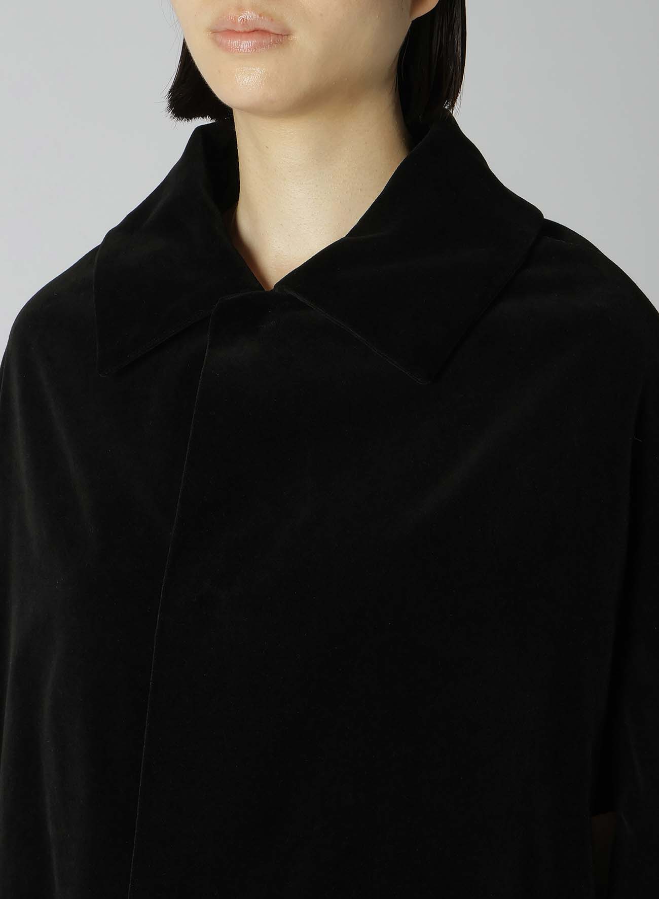 C/Ry VELVET CAPE JACKET