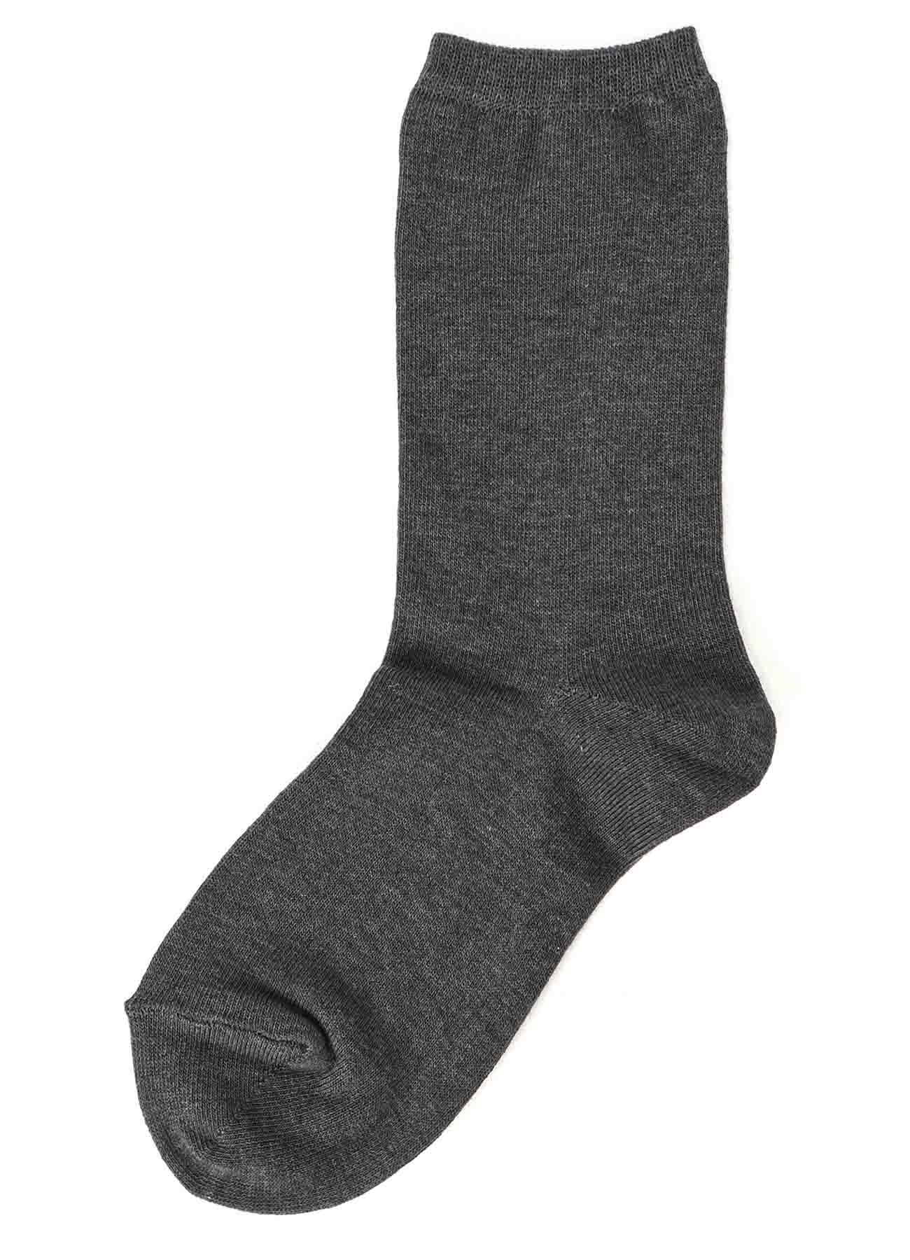 C/AC PLAIN WEAVE PLAIN SOCKS