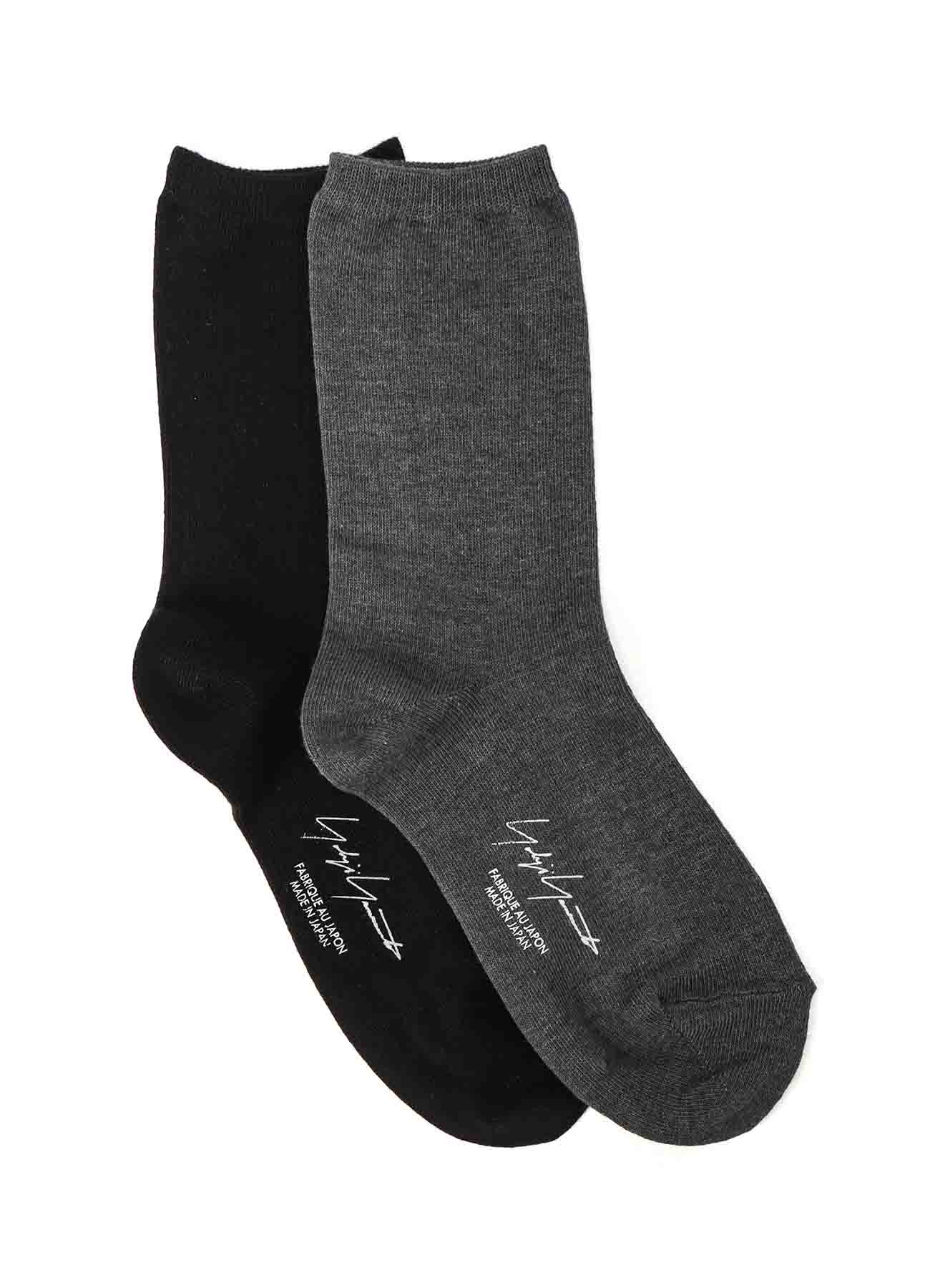 C/AC PLAIN WEAVE PLAIN SOCKS