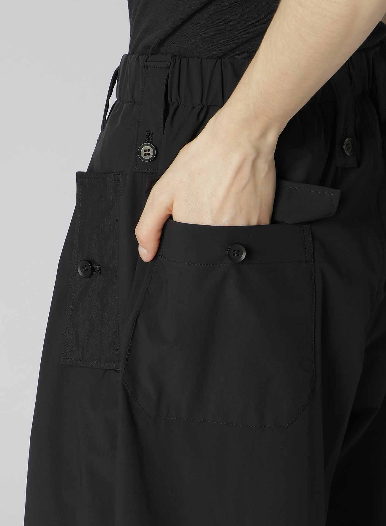 Ny STRETCH POCKET DETAIL WIDE PANTS