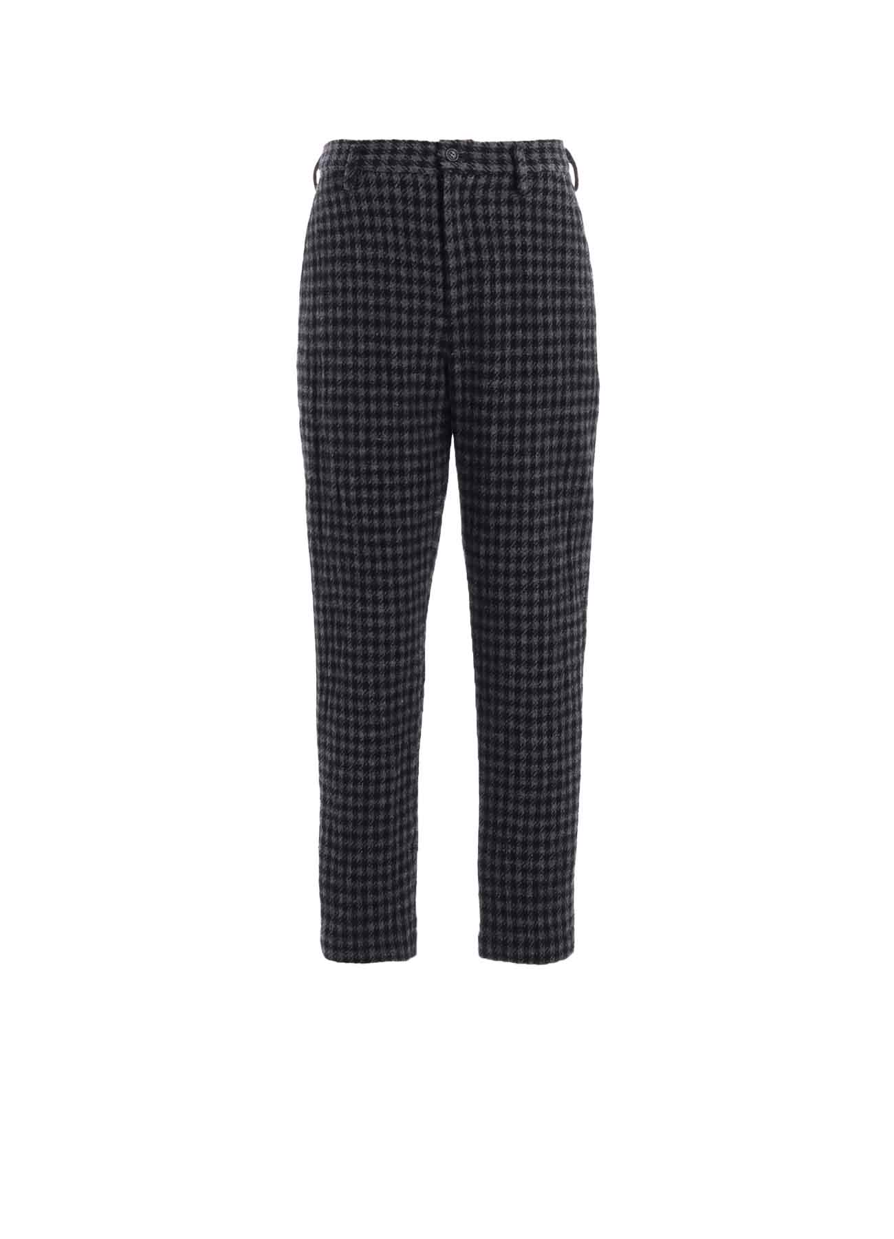 SMALL HOUNDSTOOTH BASIC SLIM PANTS A