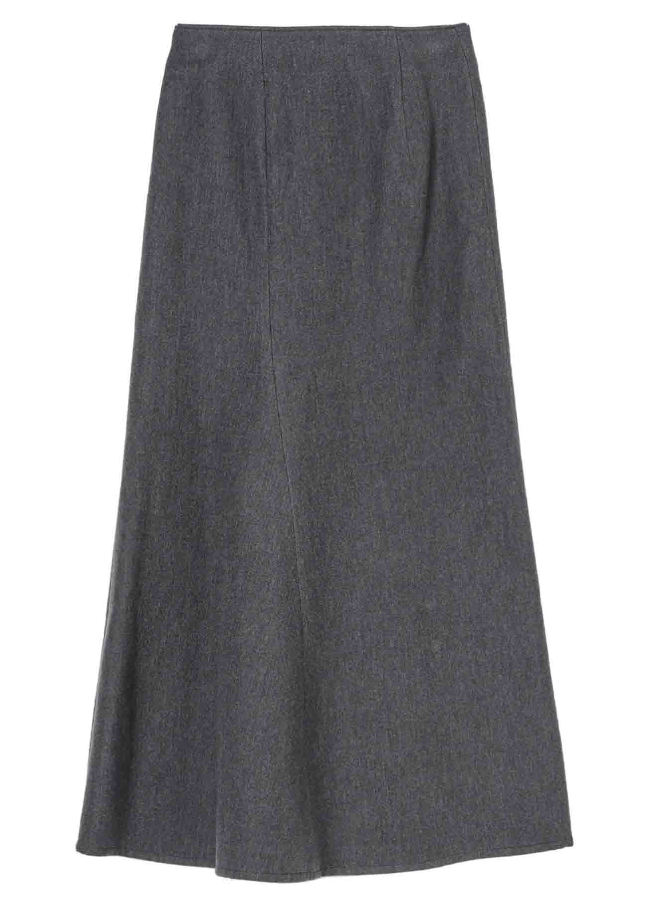 W/C TWILL WASHER L SLIM FLARE SKIRT