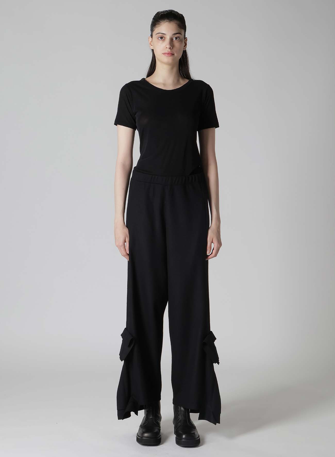 LUMINARY P SMOOTH BOX DETAIL PANTS