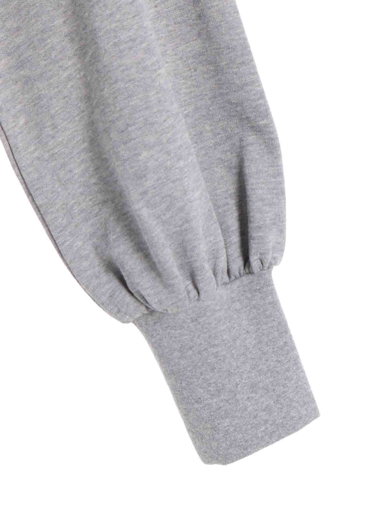 40/20 COMBED MINI FRENCH TERRY CUT-OFF DETAIL HOODIE