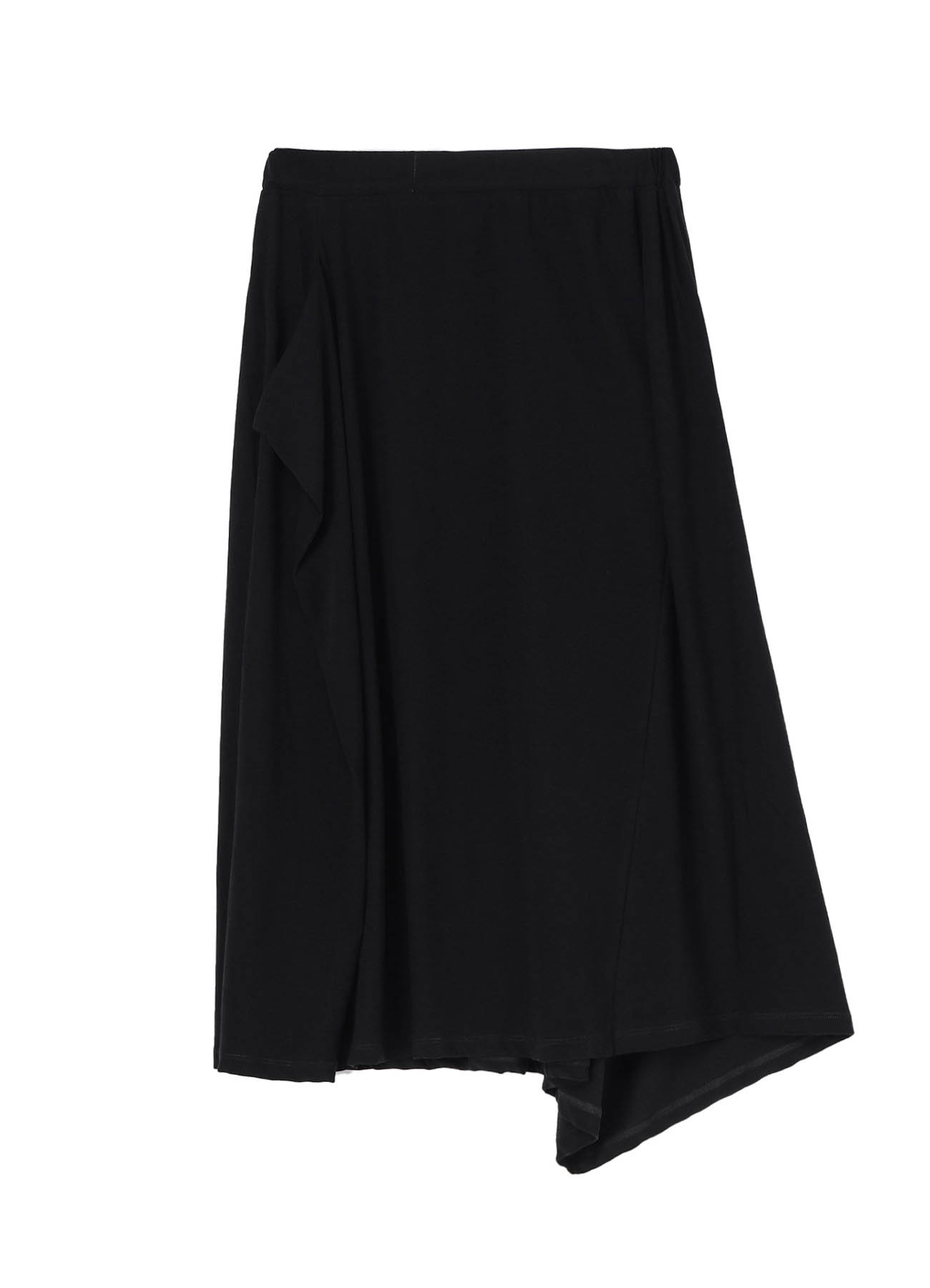 40/-HIGH TWISTED SINGLE JERSEY DRAPED POCKET SKIRT