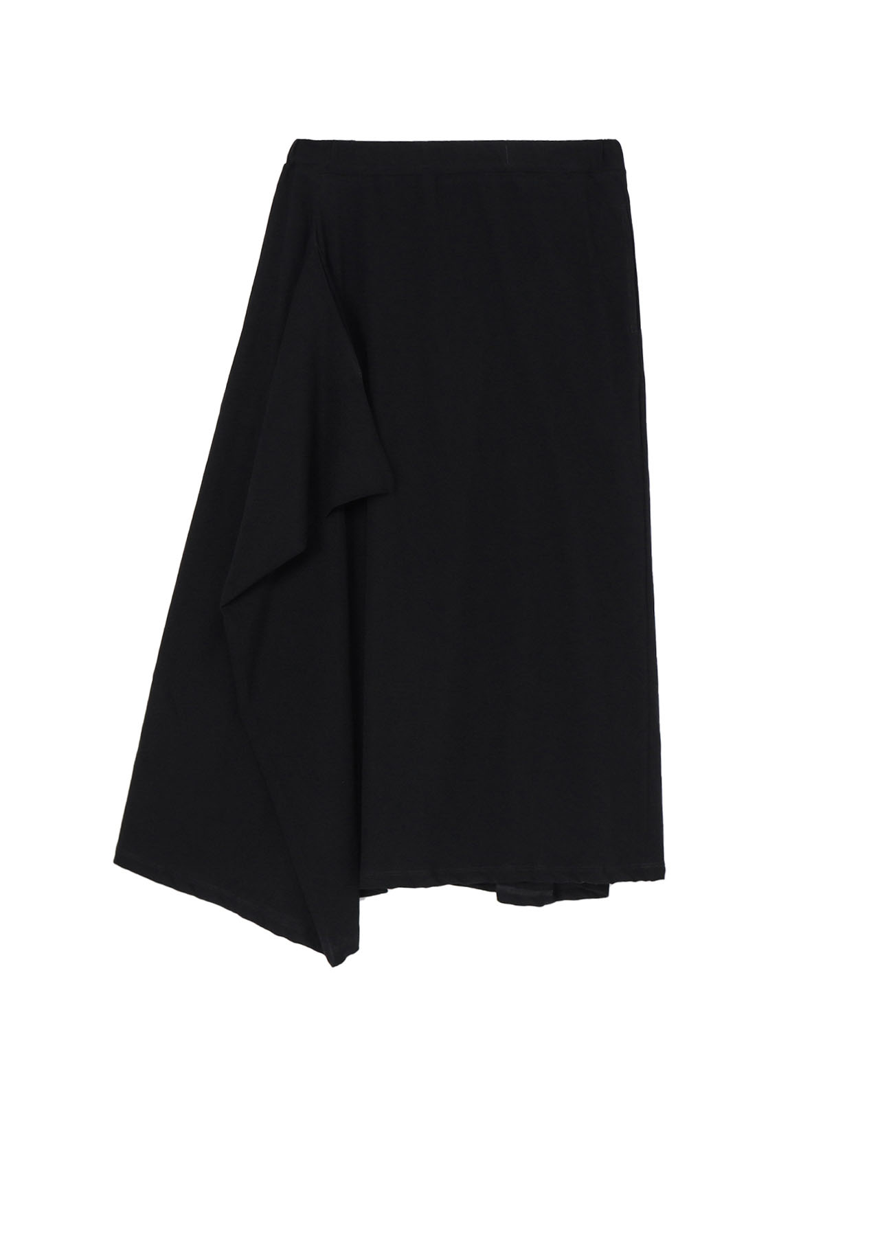 40/-HIGH TWISTED SINGLE JERSEY DRAPED POCKET SKIRT