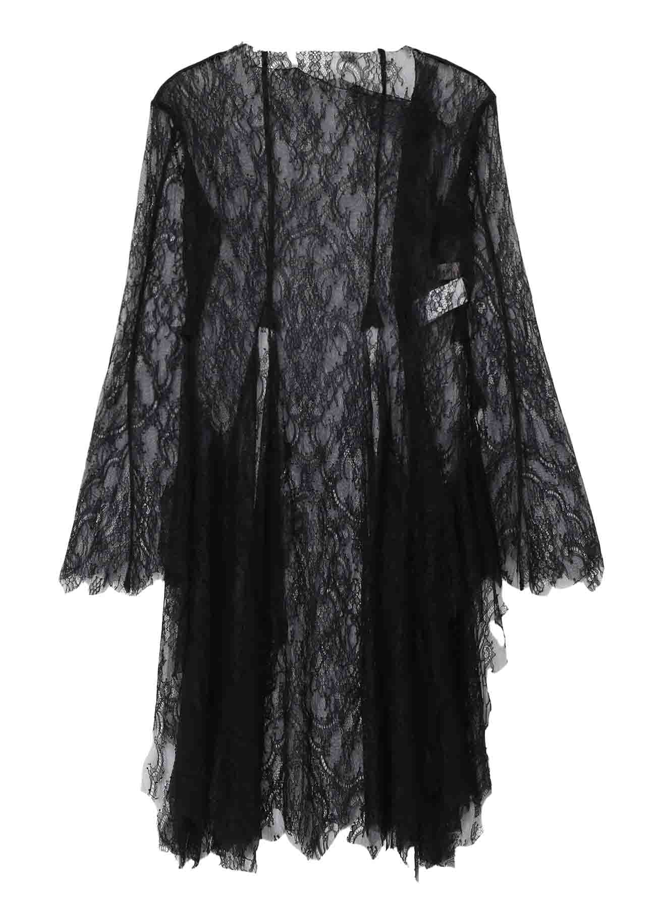 GOTHIC LACE LONG BLOUSE