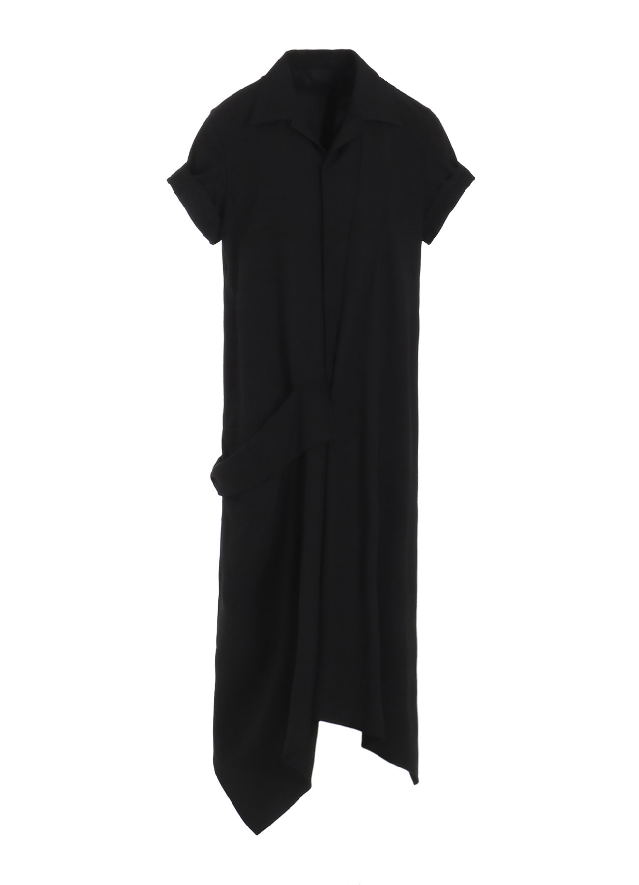 Ry SEETING CLOTH R DRAPED SHIRT DRESS