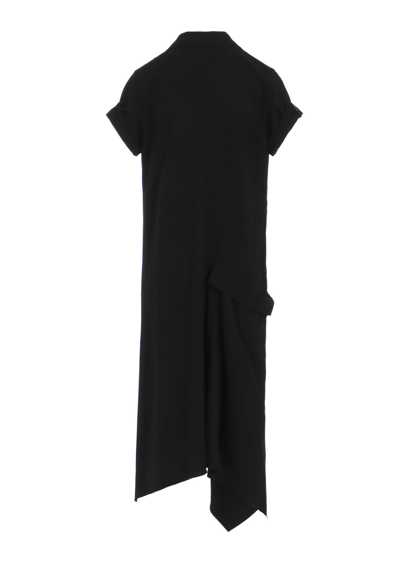 Ry SEETING CLOTH R DRAPED SHIRT DRESS