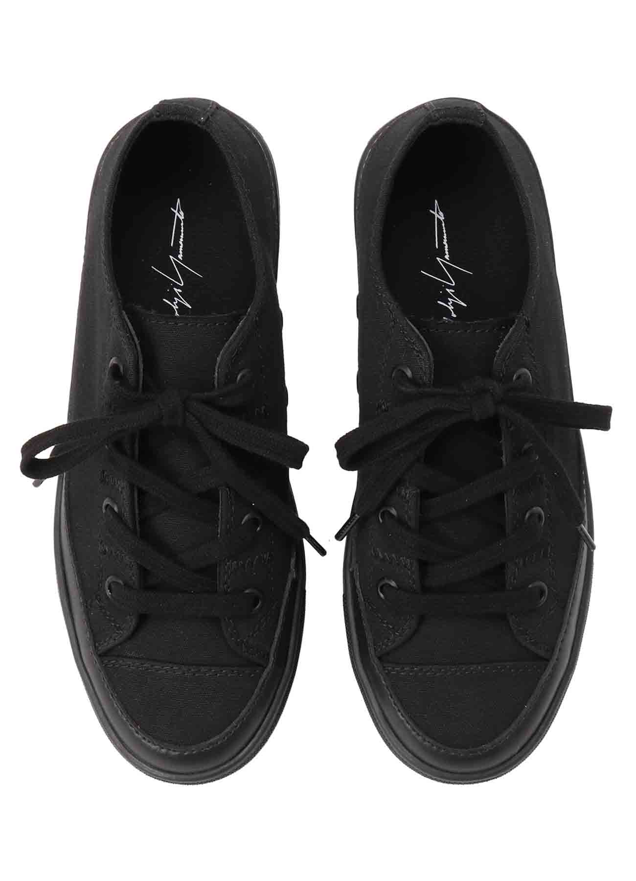 CANVAS LACE-UP LOW CUT SNEAKERS