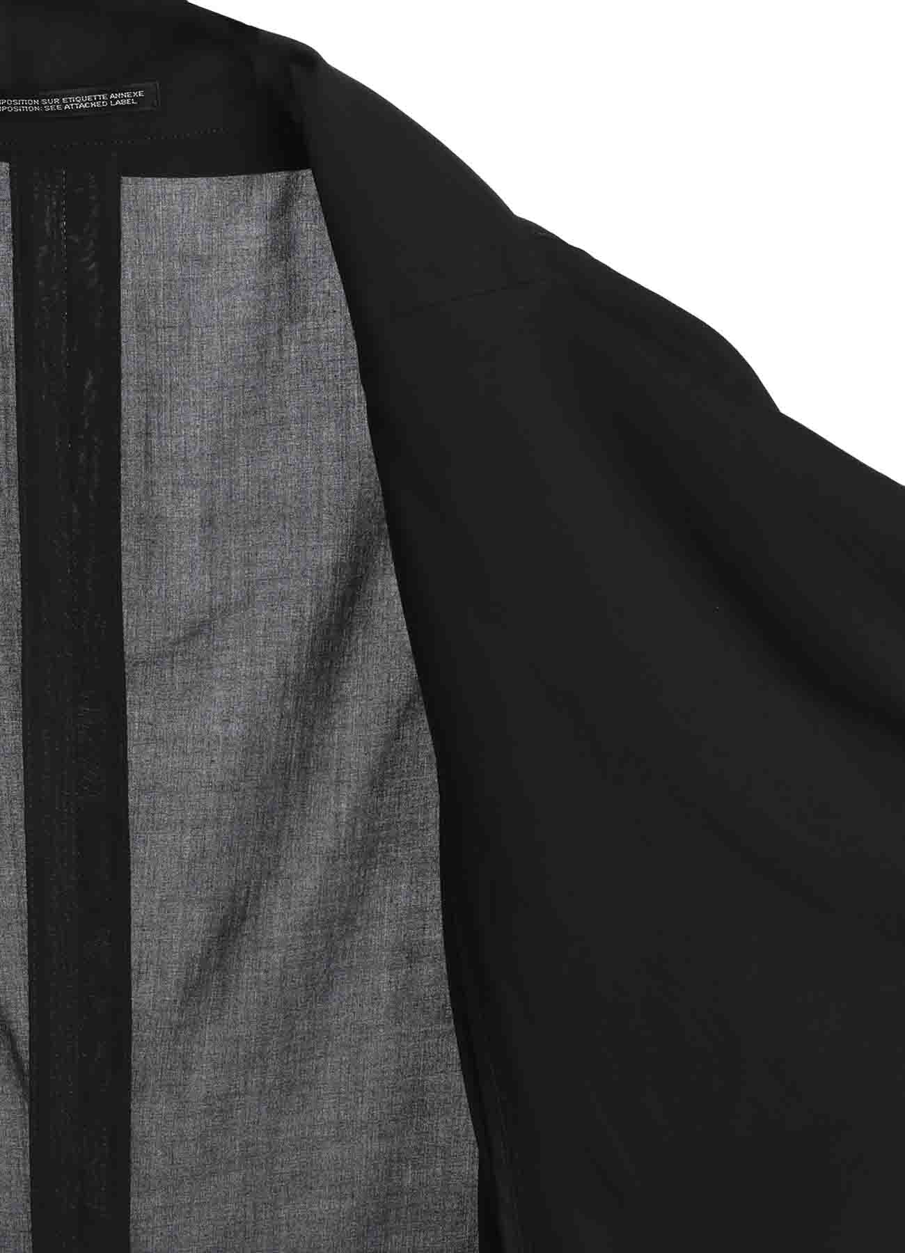 CUT-OUT COLLAR JACKET