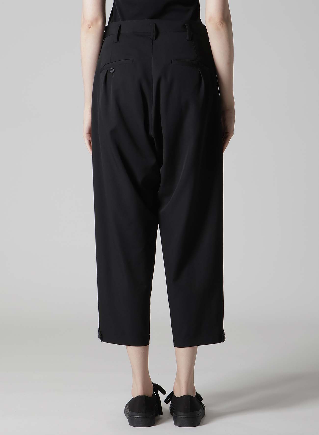 GABARDINE CROPPED PANTS