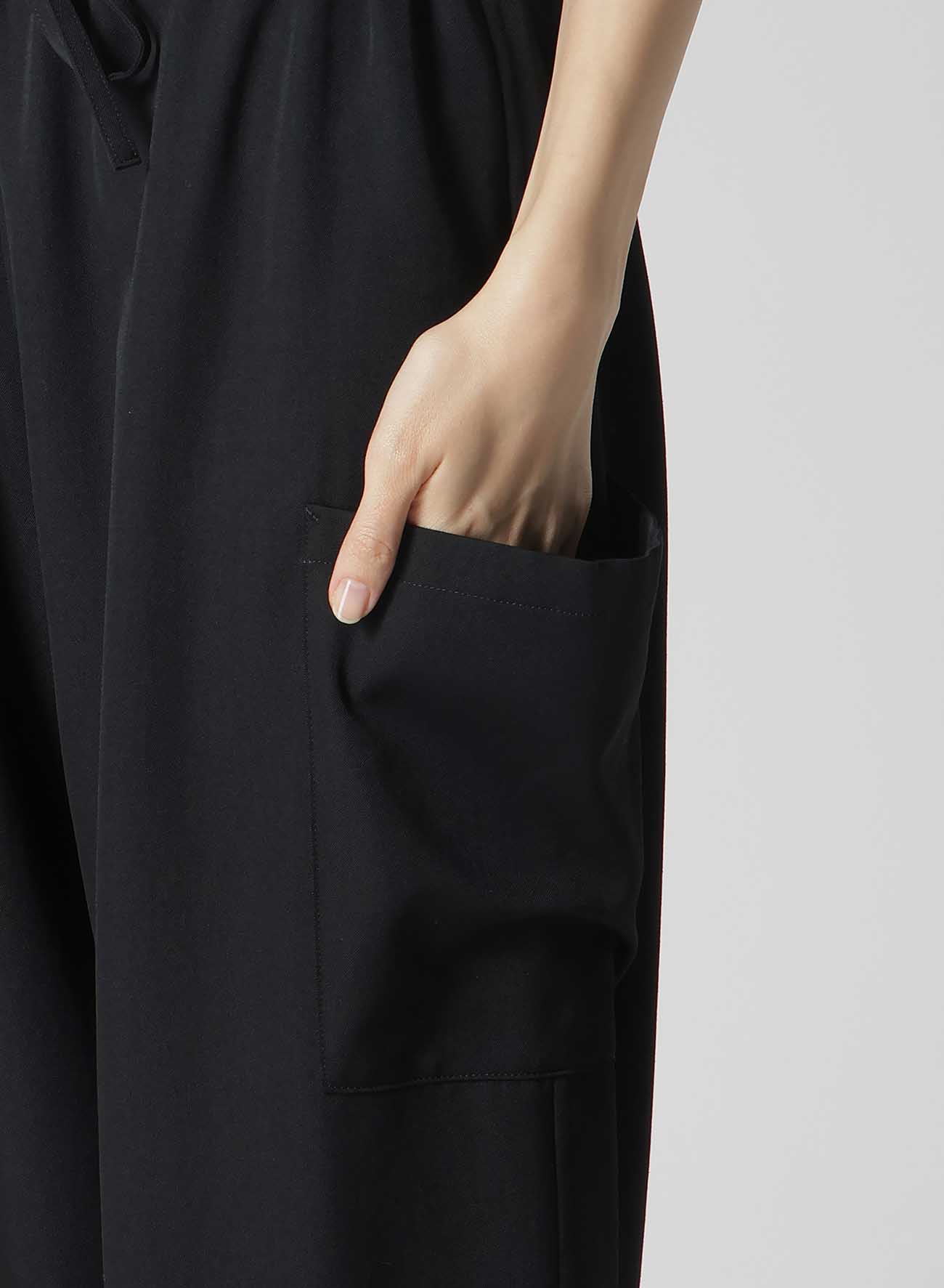 GABARDINE RELAXED FIT PANTS