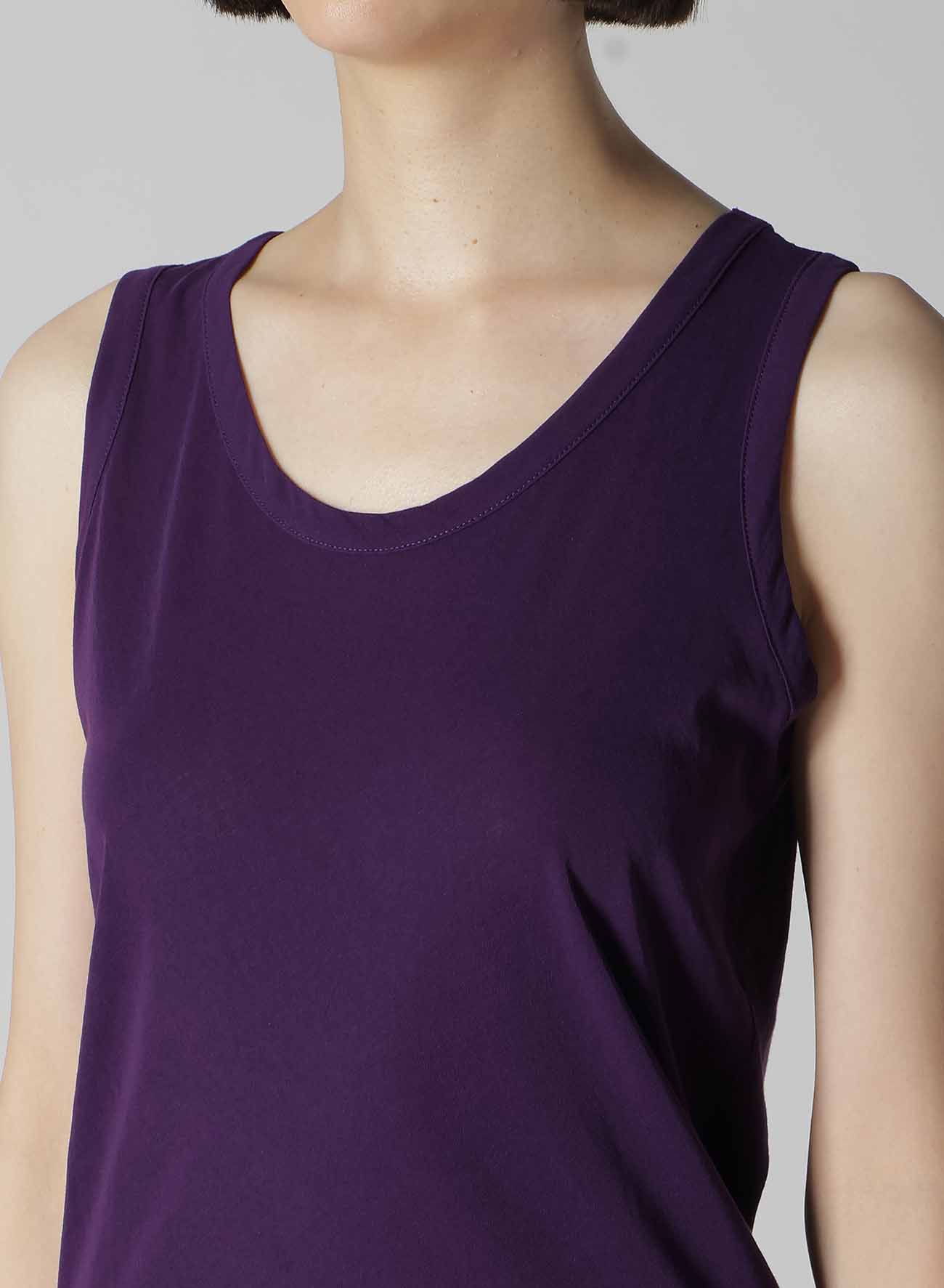 HIGH GAUGE COTTON JERSEY TANK TOP