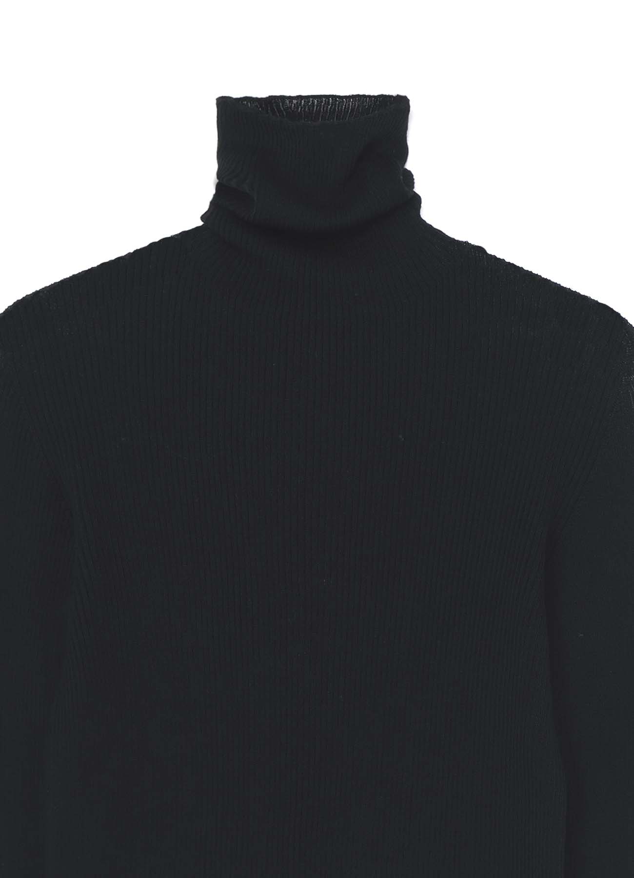 12G2P RIB TURTLE NECK SWEATER