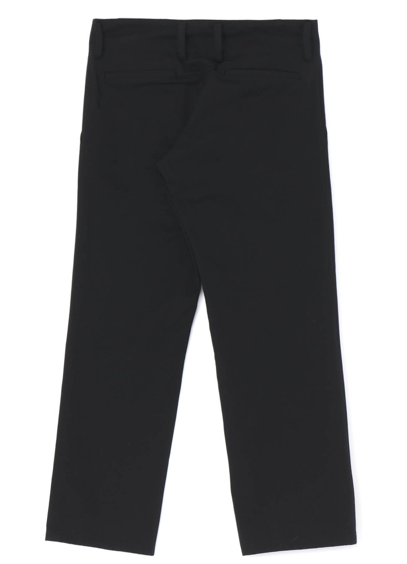 30/-COTTON TWILL LOW-RISE STRAIGHT FIT PANTS