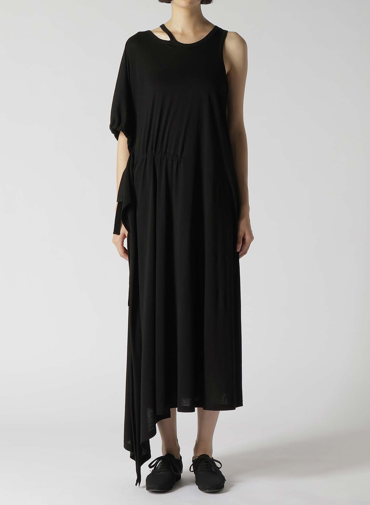 CASHARN ASYMMETRIC DRESS A