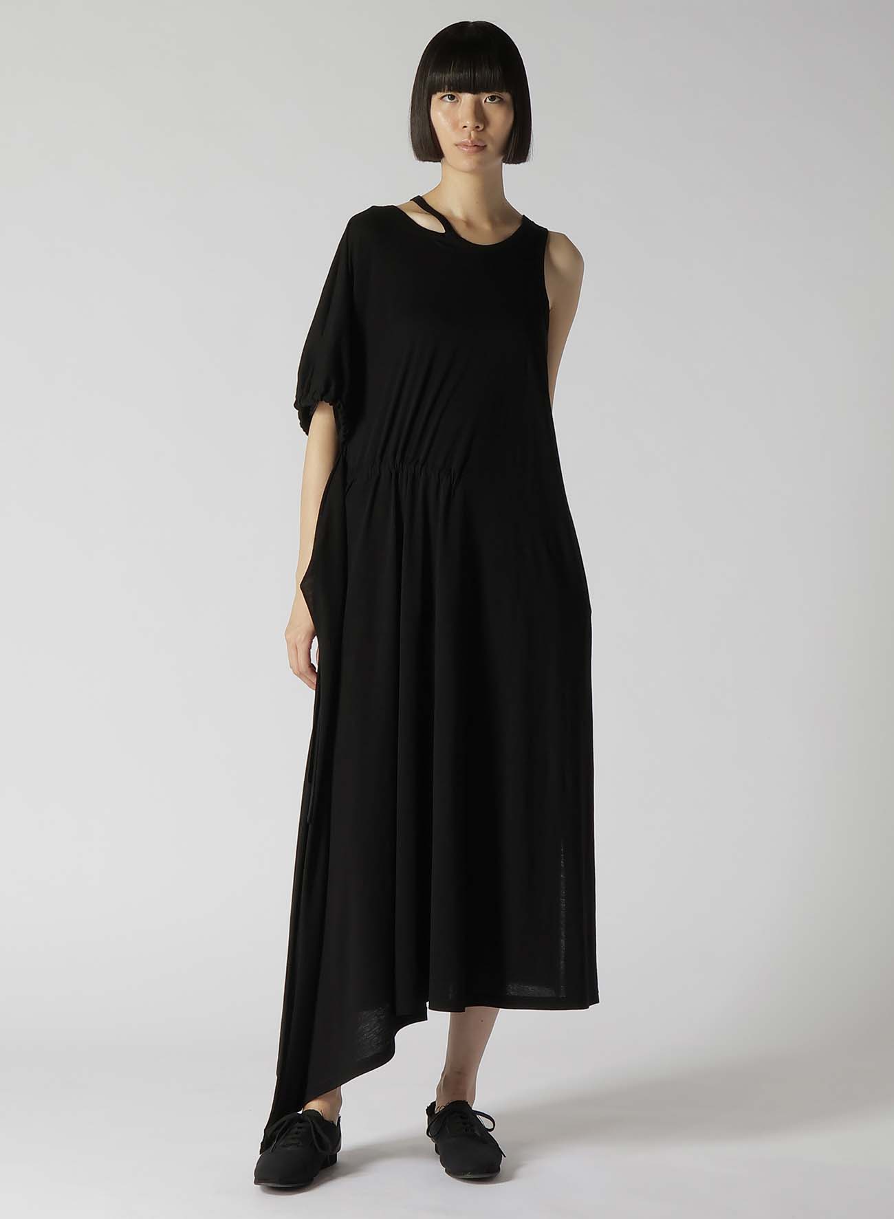 CASHARN ASYMMETRIC DRESS A