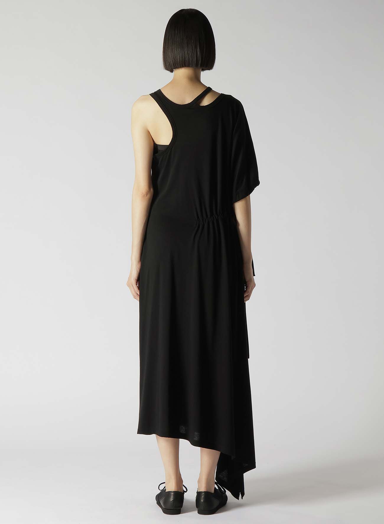 CASHARN ASYMMETRIC DRESS A