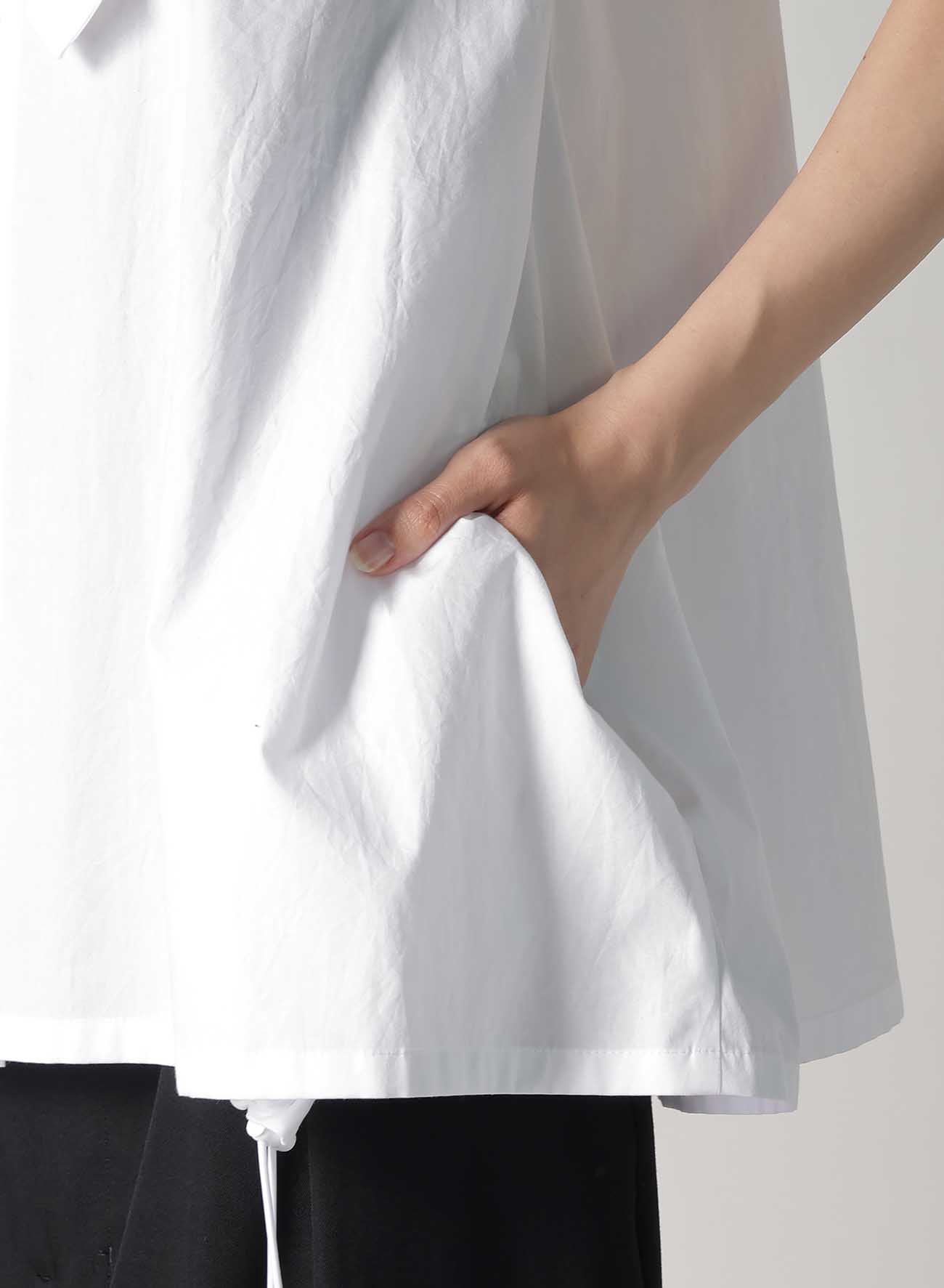 【12/6 10:00(JST) Release】BROAD R-SLEEVELESS TIE BLOUSE