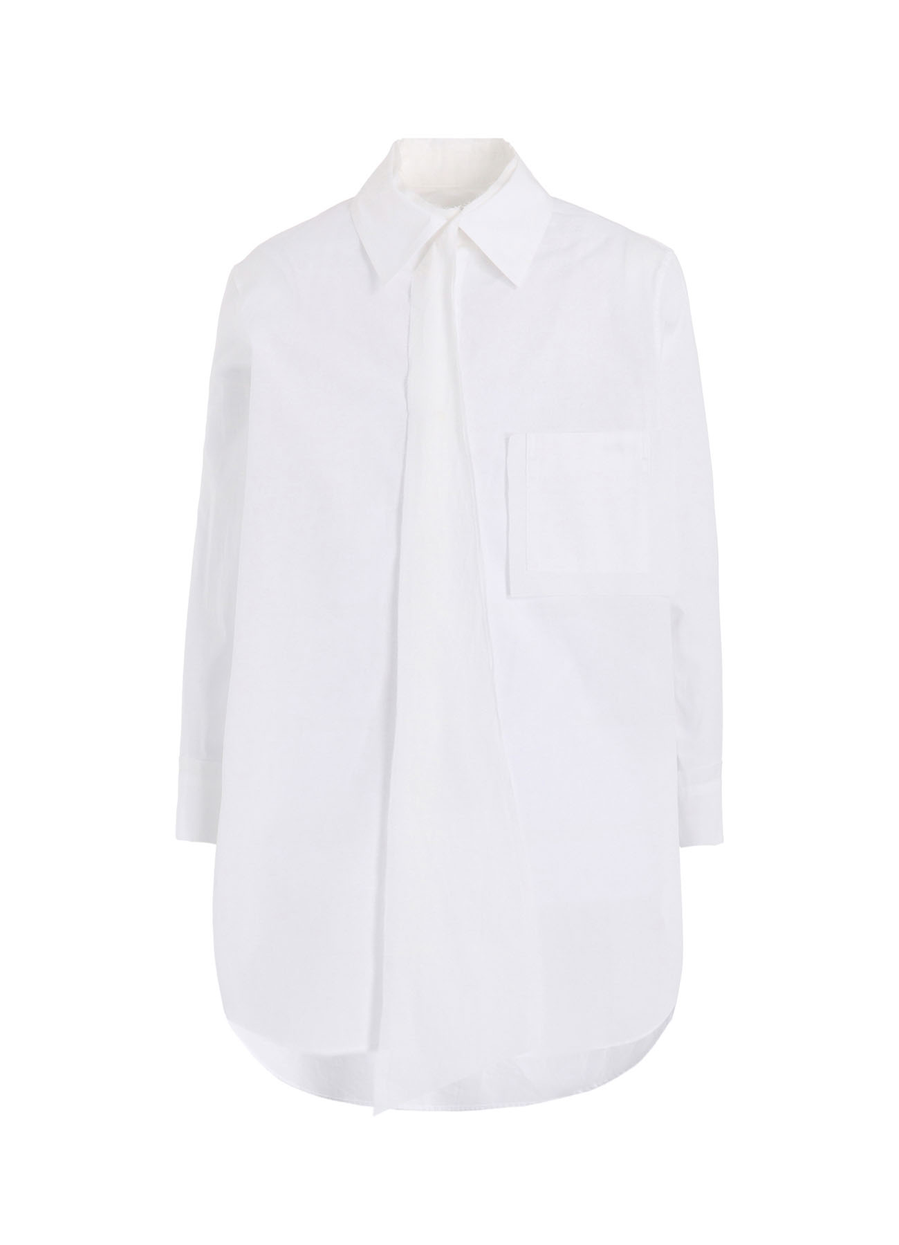 【12/6 10:00(JST) Release】BROAD R-CUTTING TIE BLOUSE