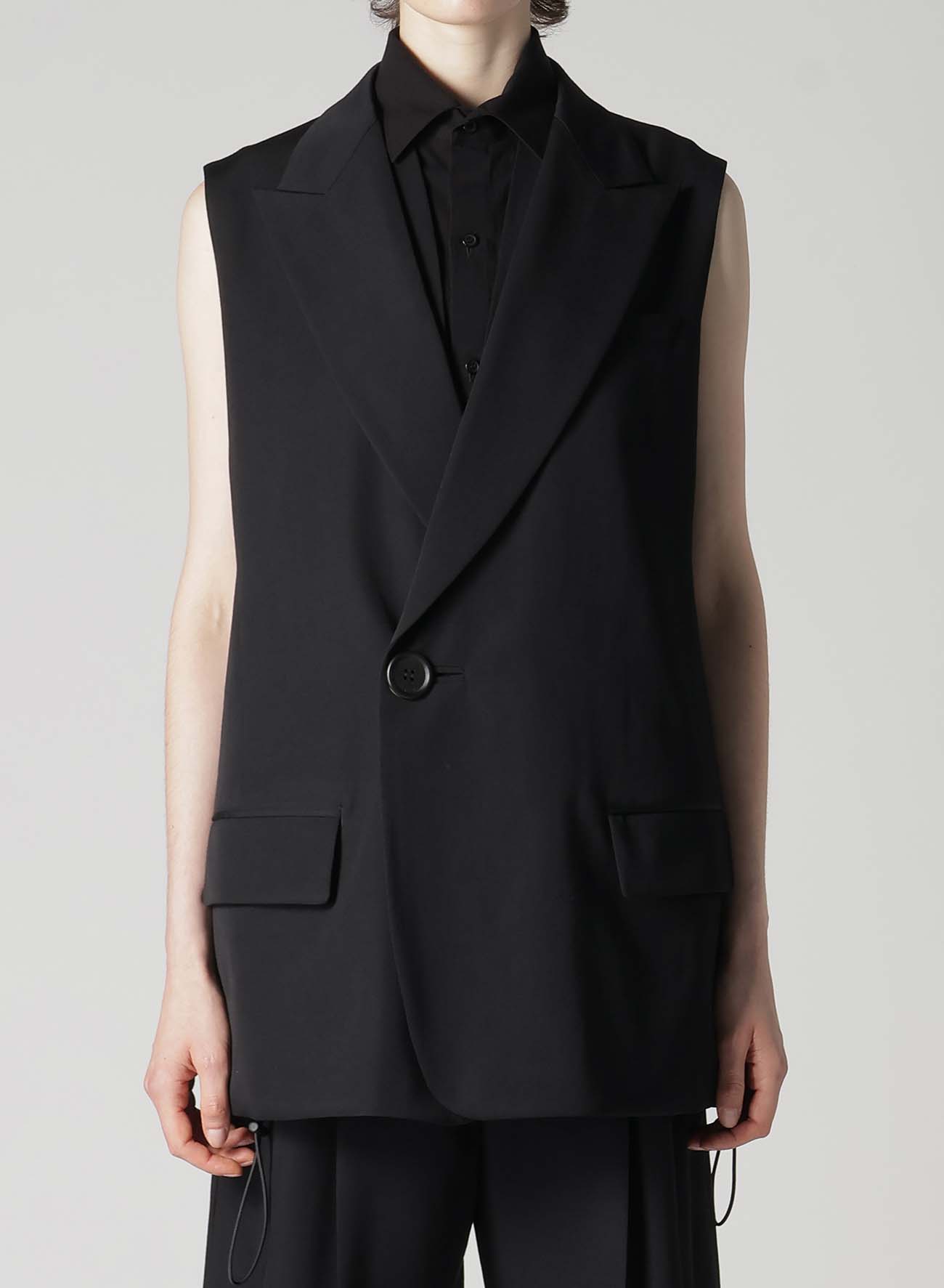 【12/6 10:00(JST) Release】GABARDINE R-SLEEVELESS JKT