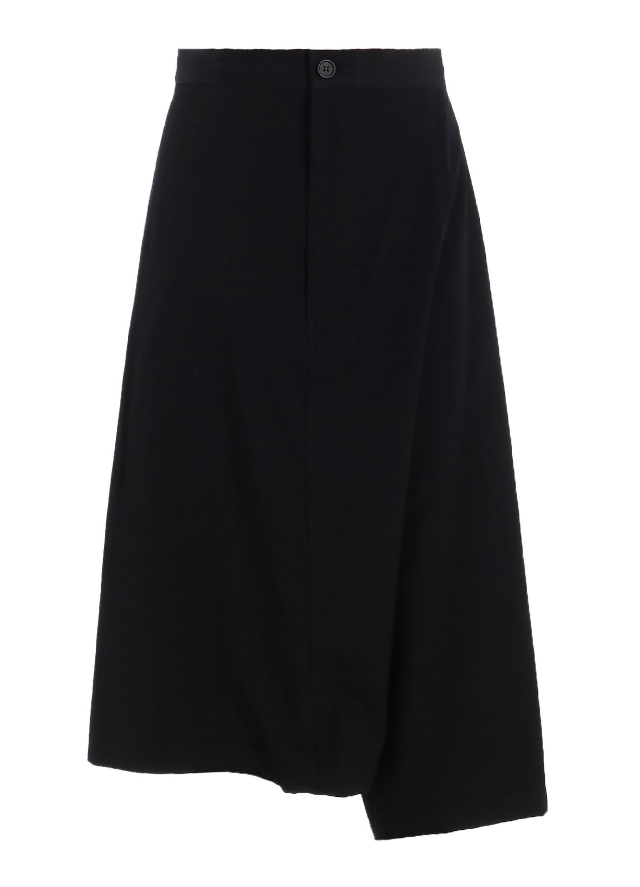 WOOL GABADINE SARUEL SKIRT PANTS