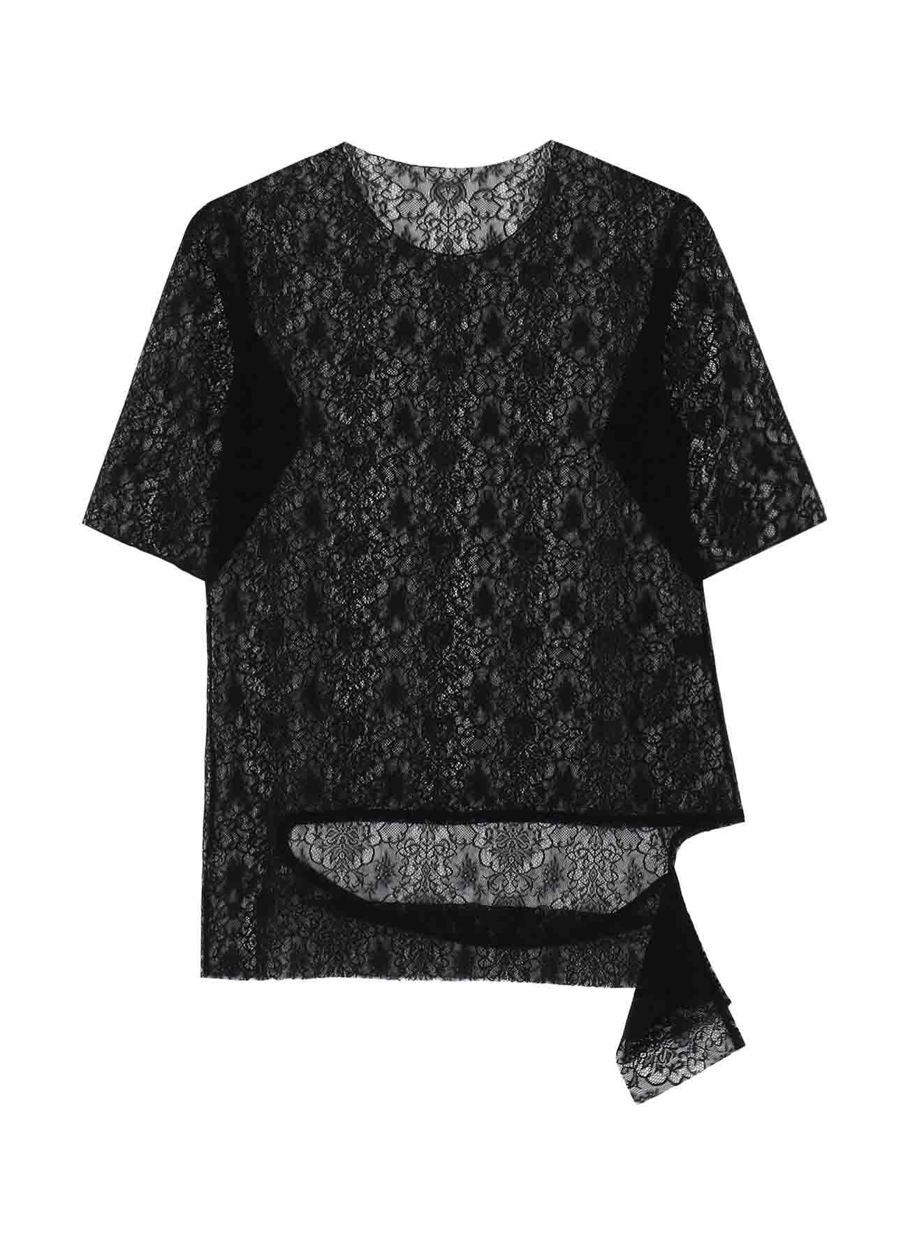 【12/6 10:00(JST) Release】STRETCHED LACE R-HEM TWISTED T