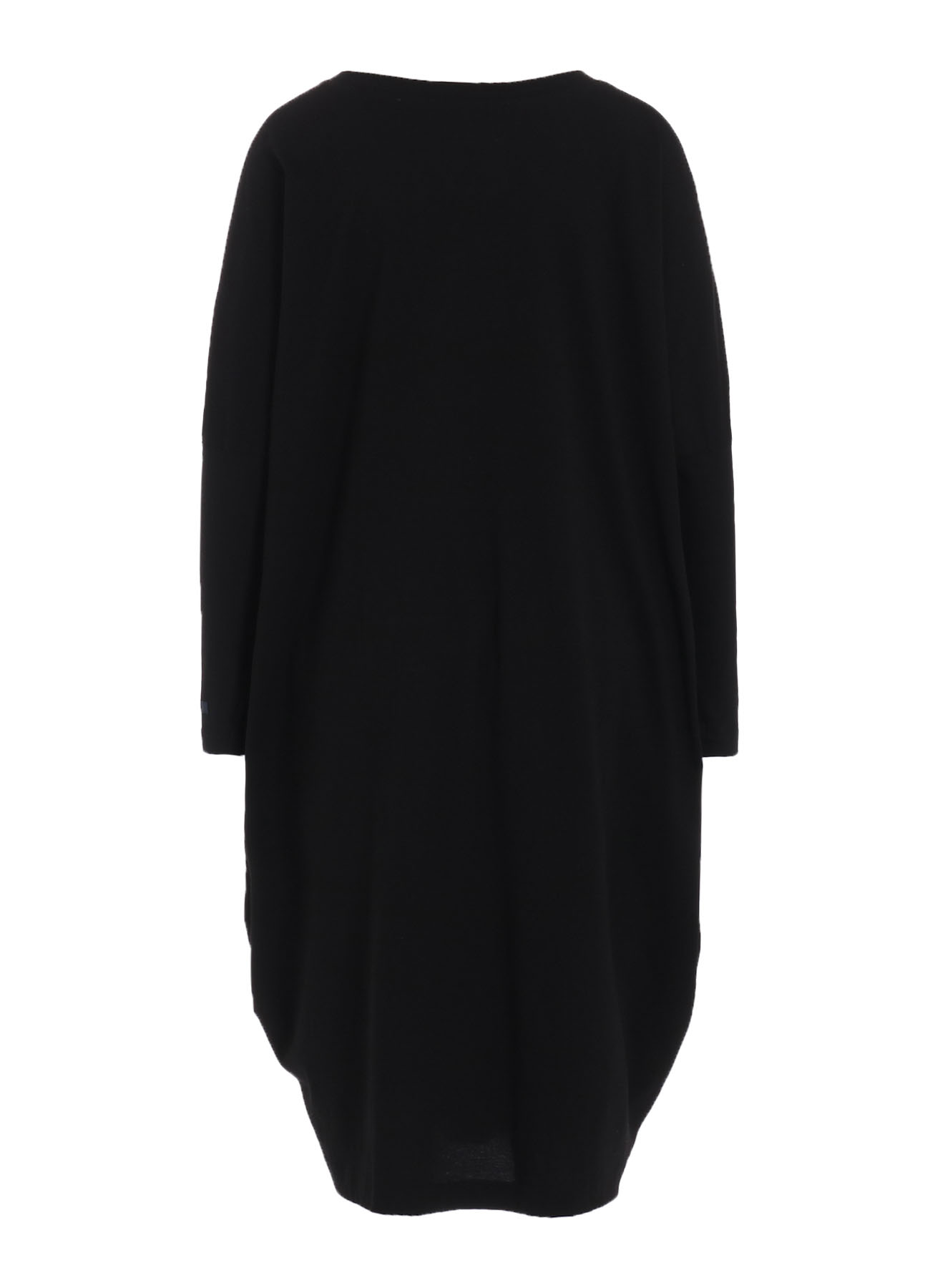 COTTON SINGLE JERSEY R-DOLMAN BIG DRESS