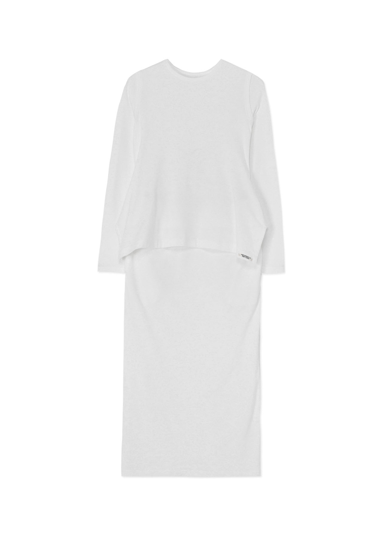 COMBED COTTON JERSEY DRESS