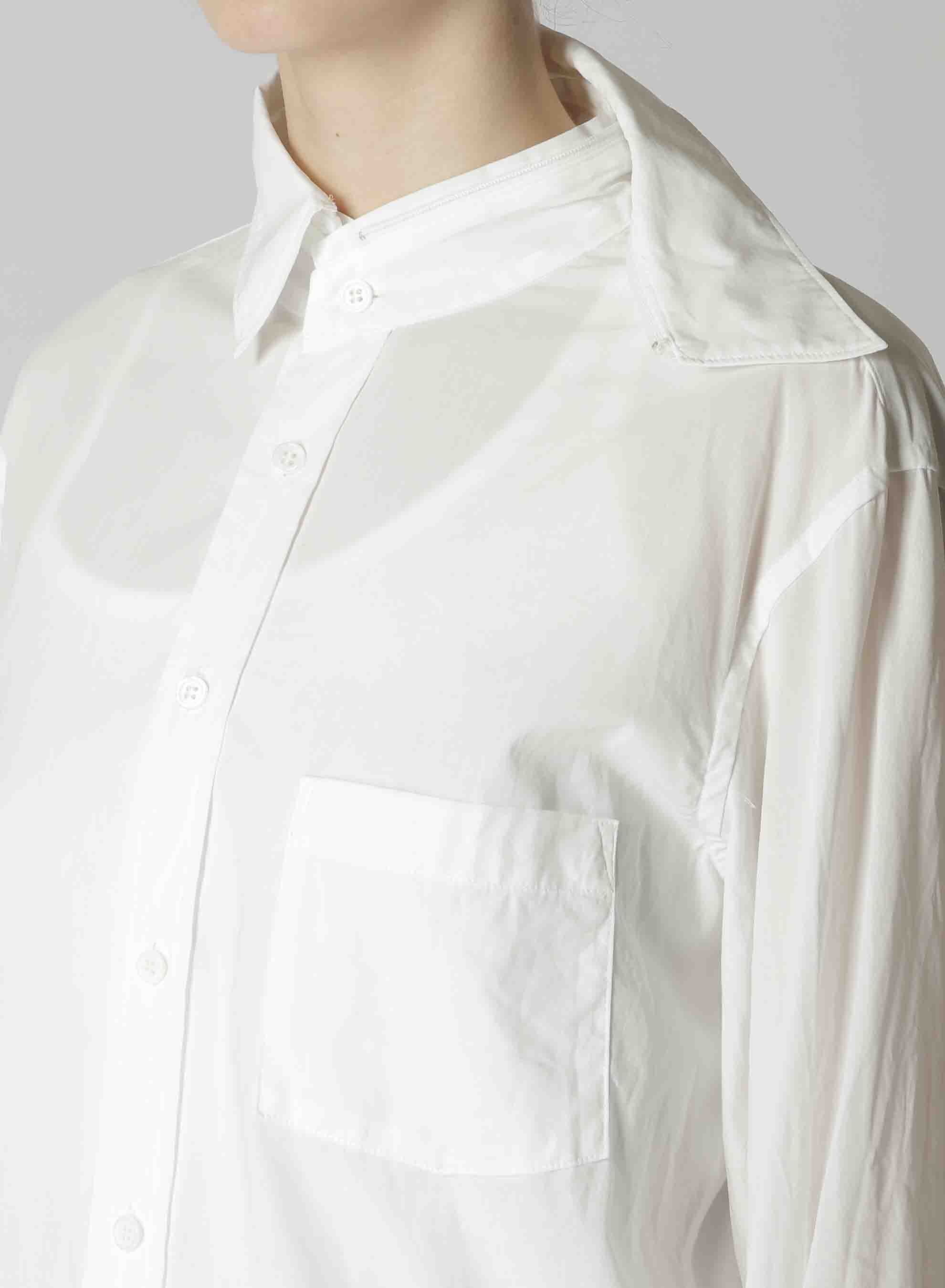 COTTON VOILE R-DETACHABLE COLLAR B