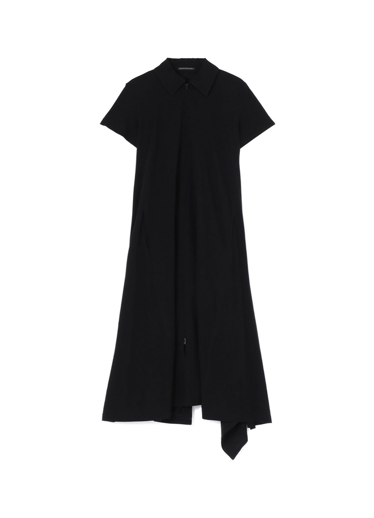 【Launching 10:00(JST), March 29th】TECHNORAMA COTTON DRESS WITH LEFT REAR DRAPE DETAIL