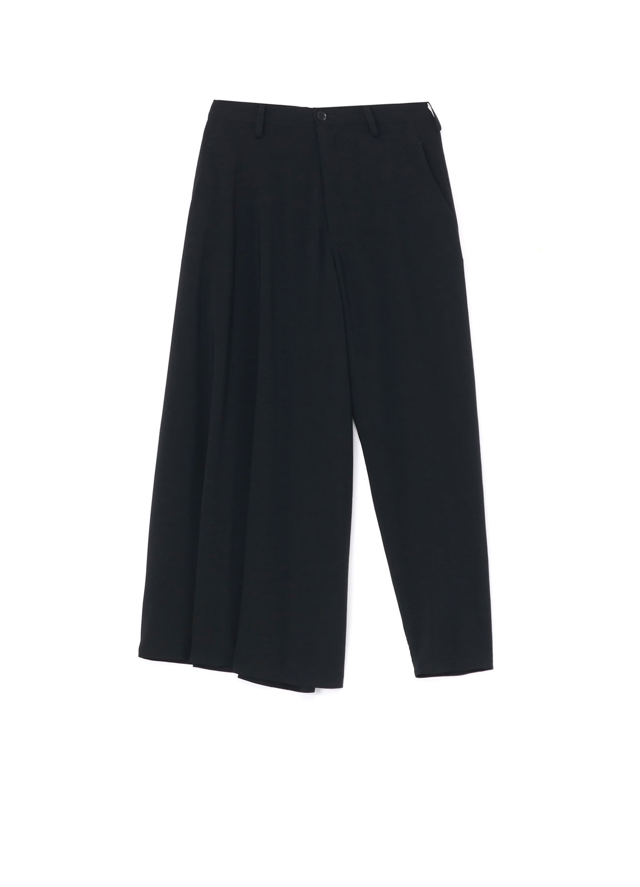 ASYMMETRIC PANTS WITH SLIM FIT LEFT LEG & FLARED RIGHT LEG