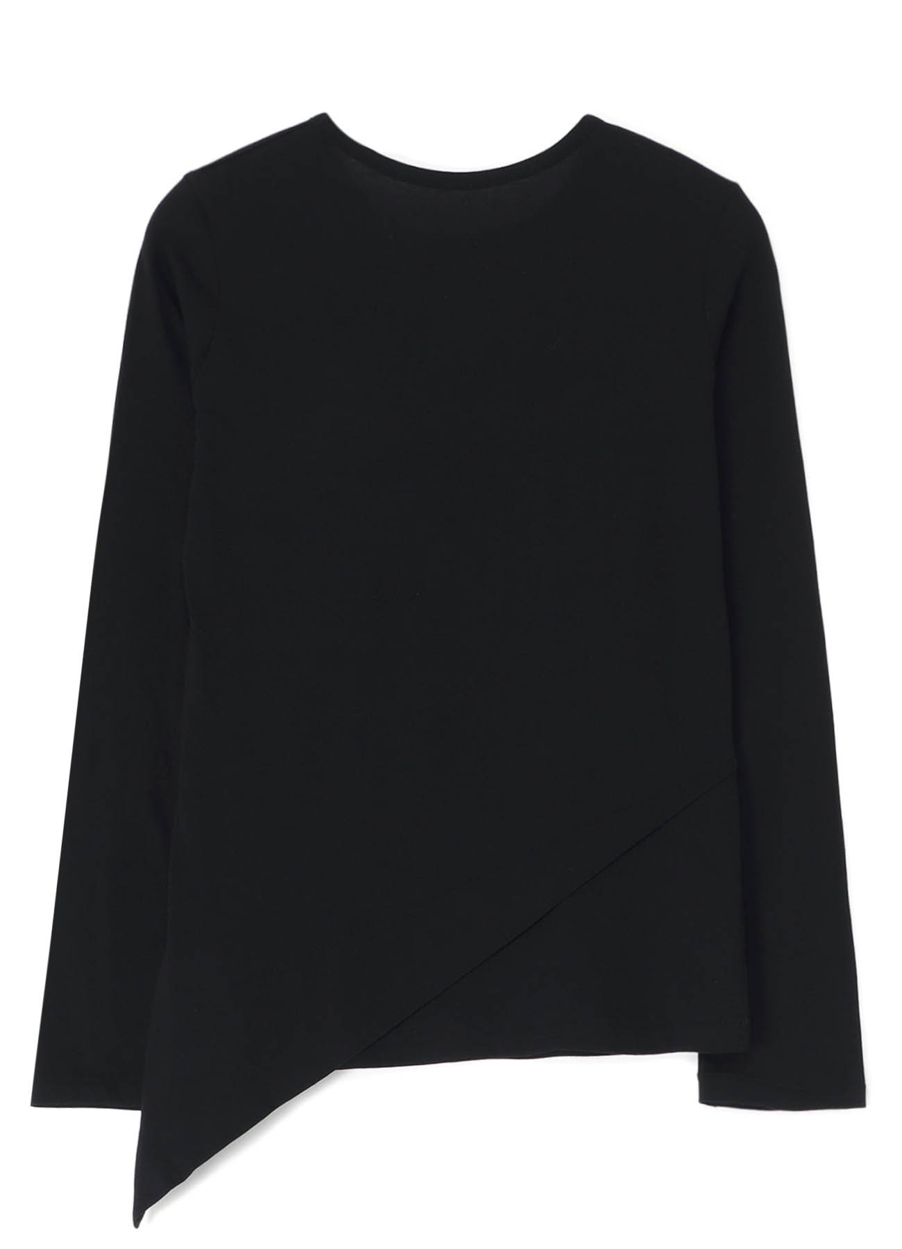 LONG SLEEVE T-SHIRT WITH FOLD OVER DETAILS