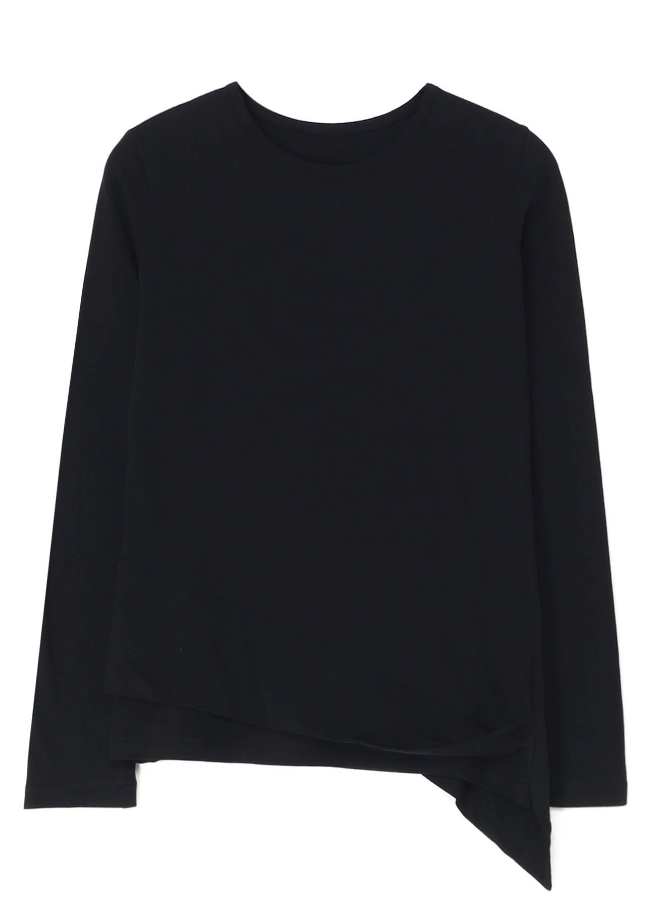 LONG SLEEVE T-SHIRT WITH FOLD OVER DETAILS