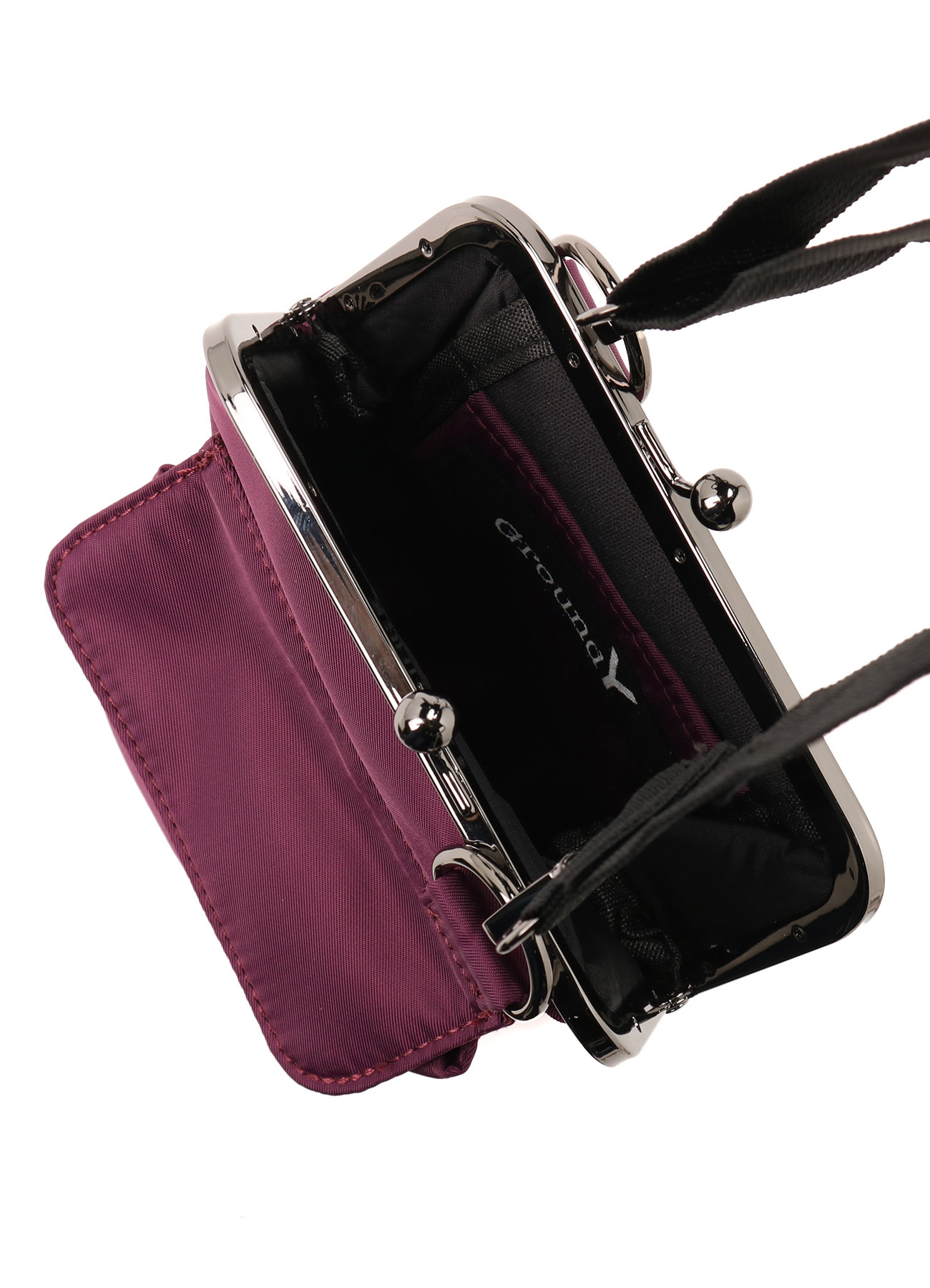 SHOULDER BAG WITH CLASP CLOSURE