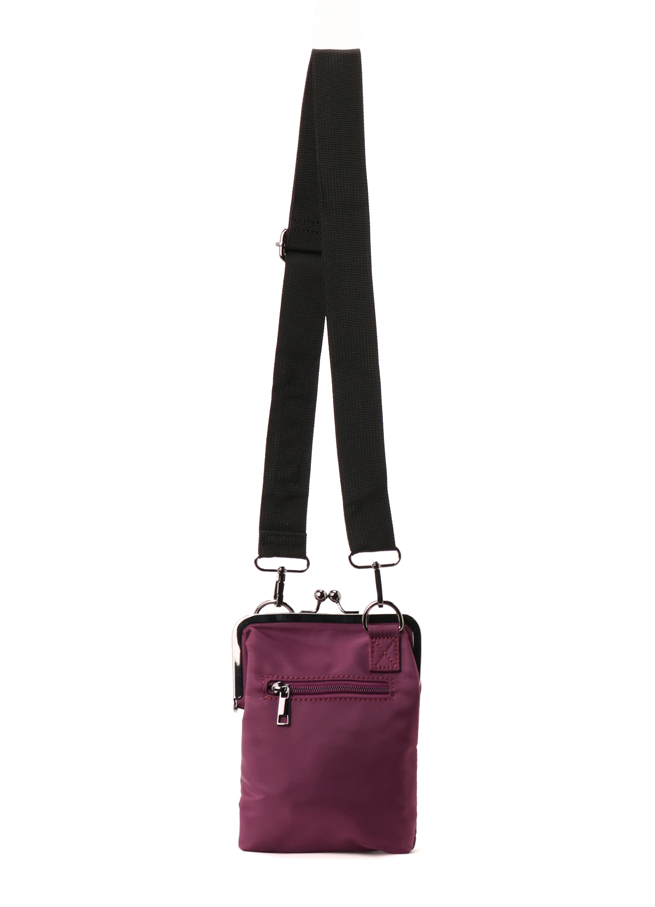 SHOULDER BAG WITH CLASP CLOSURE