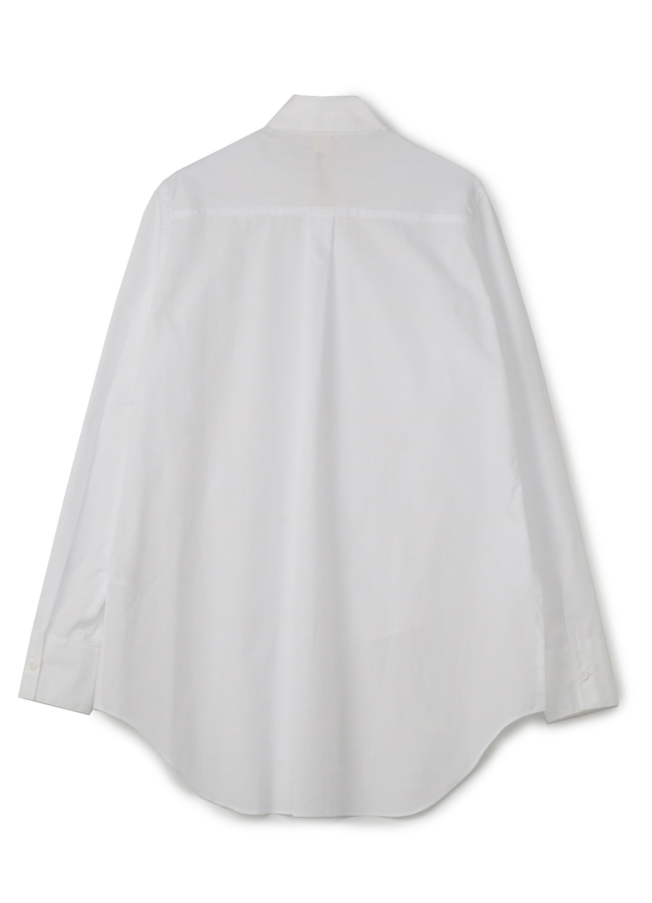 100/2 cotton broad Asymmetry Shirt